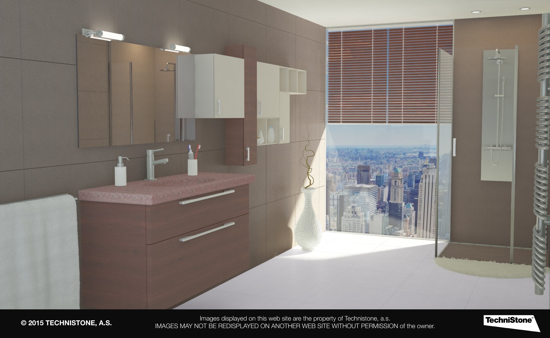 Modern bathroom