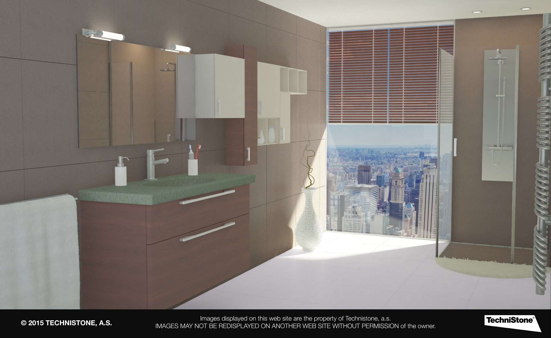 Modern bathroom