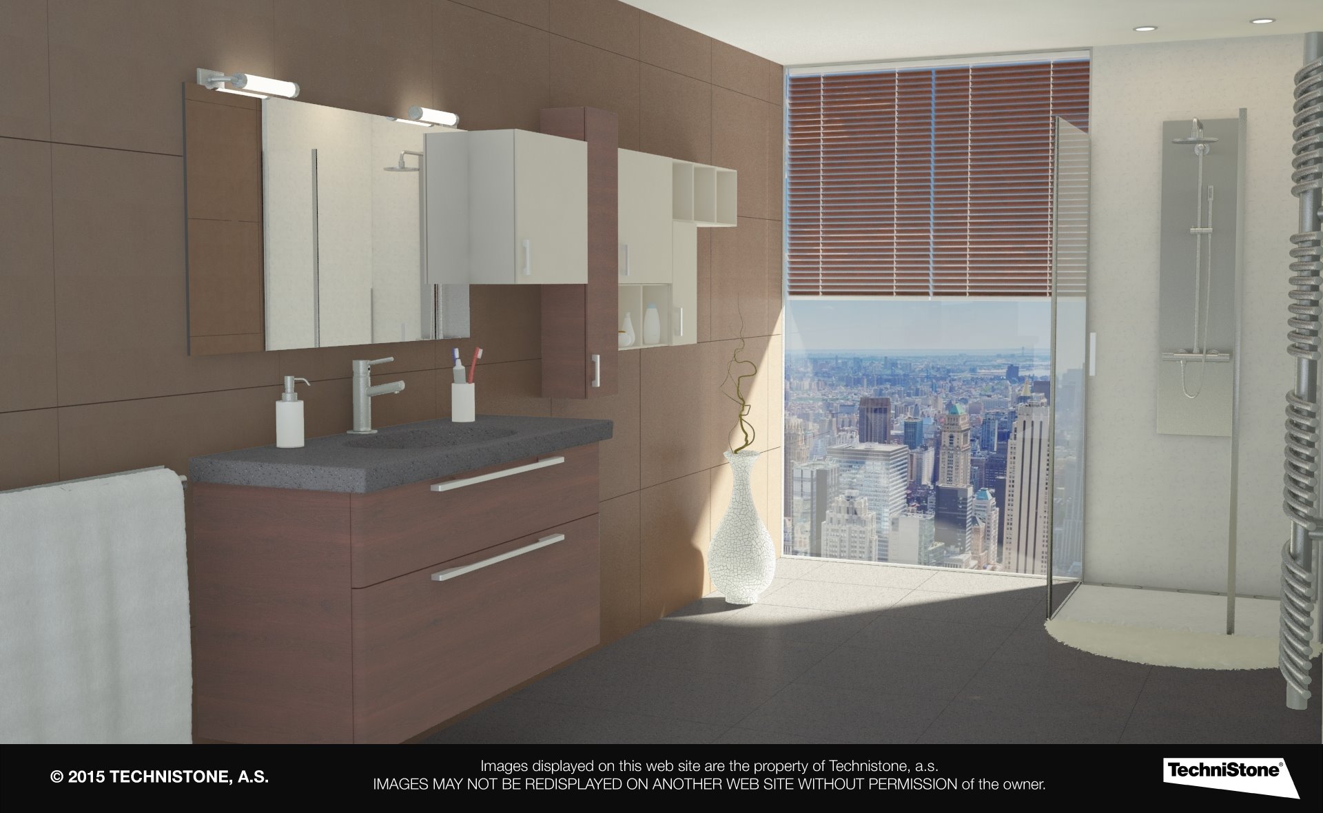 Modern bathroom