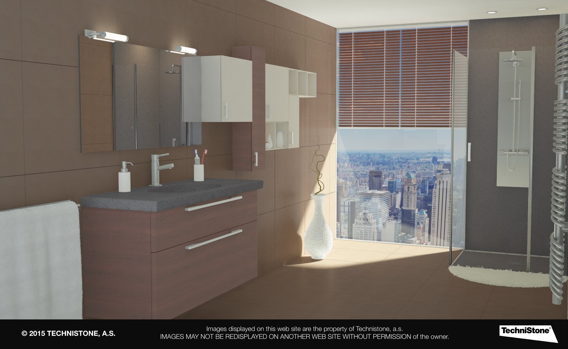 Modern bathroom