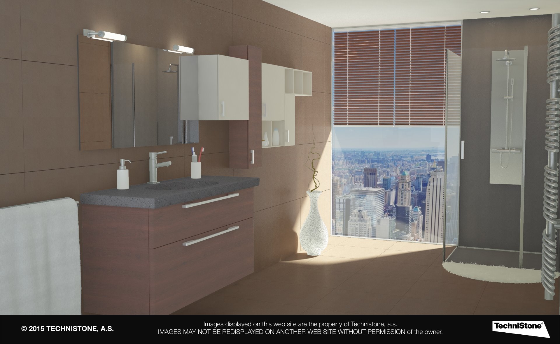 Modern bathroom