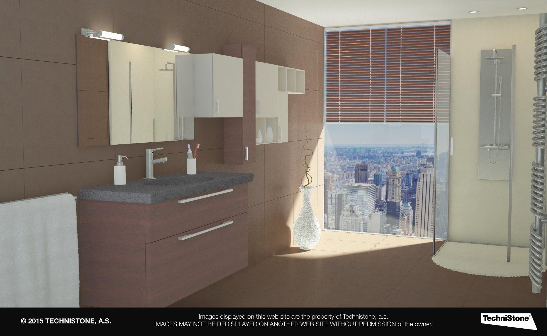 Modern bathroom
