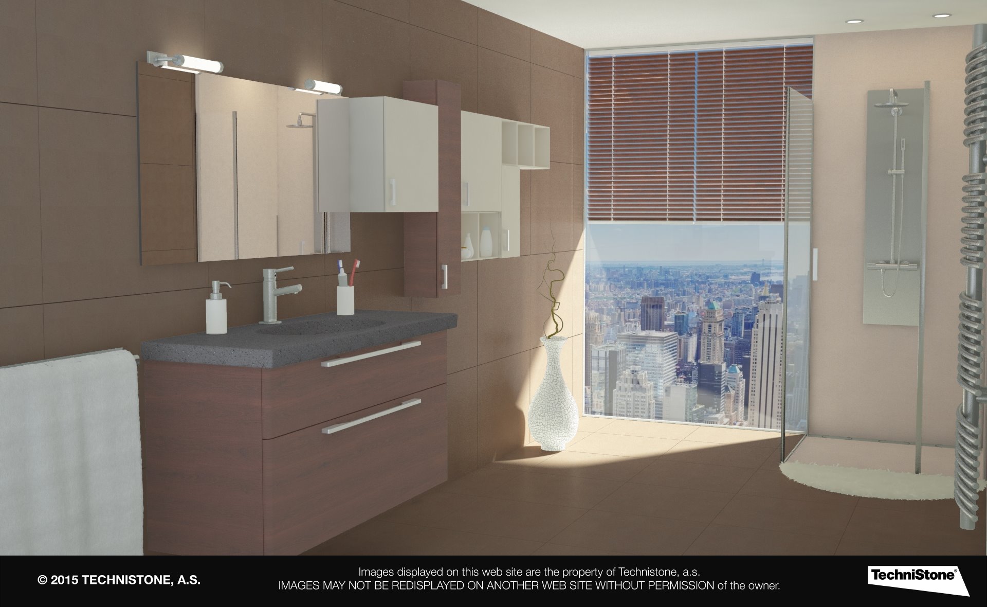 Modern bathroom