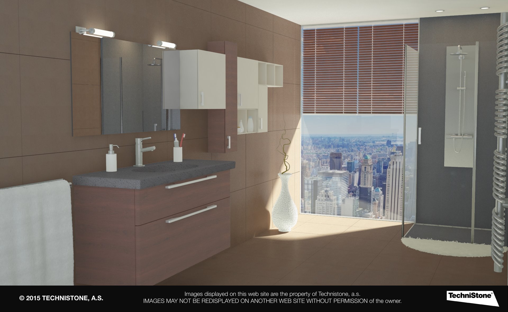Modern bathroom