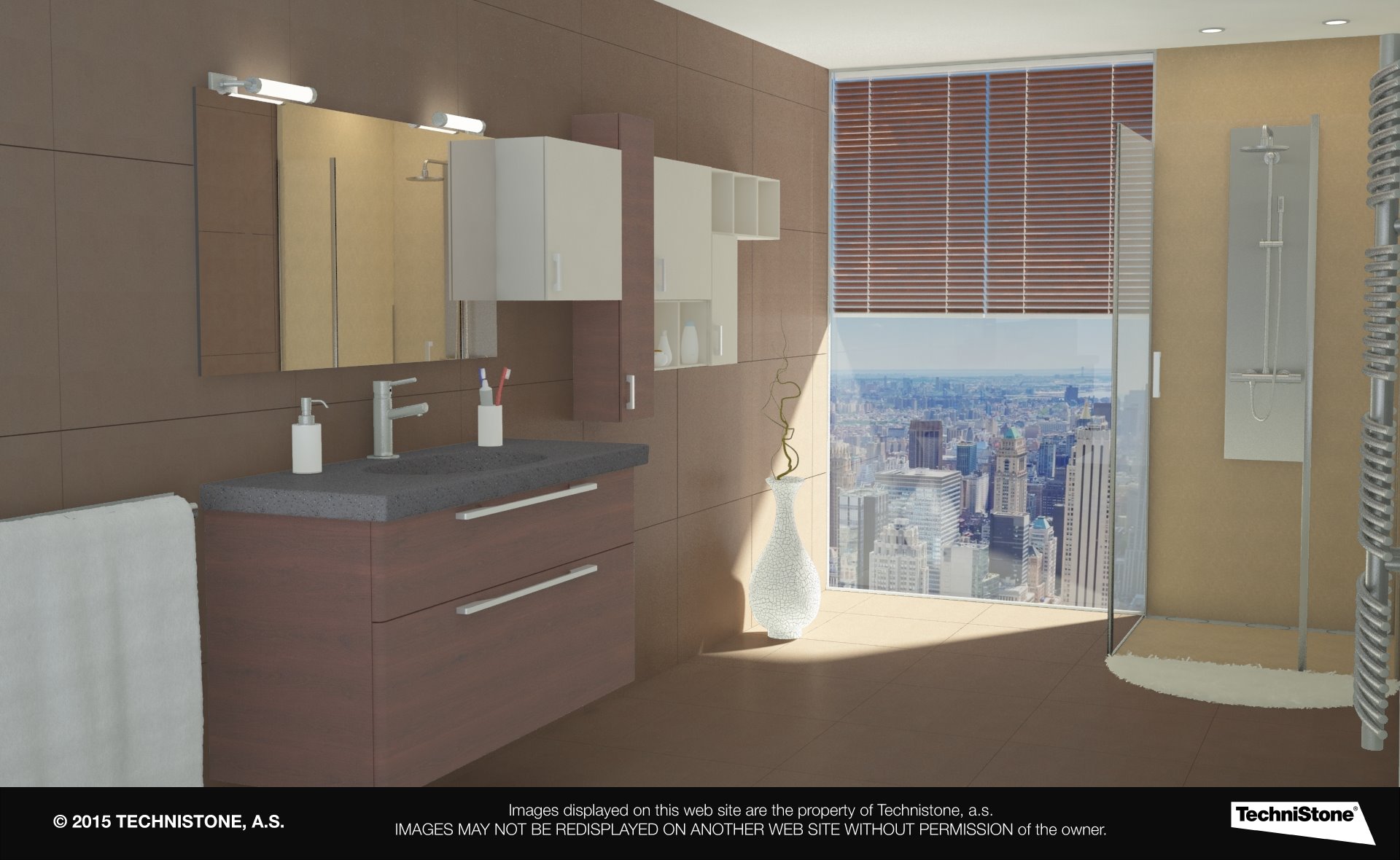 Modern bathroom