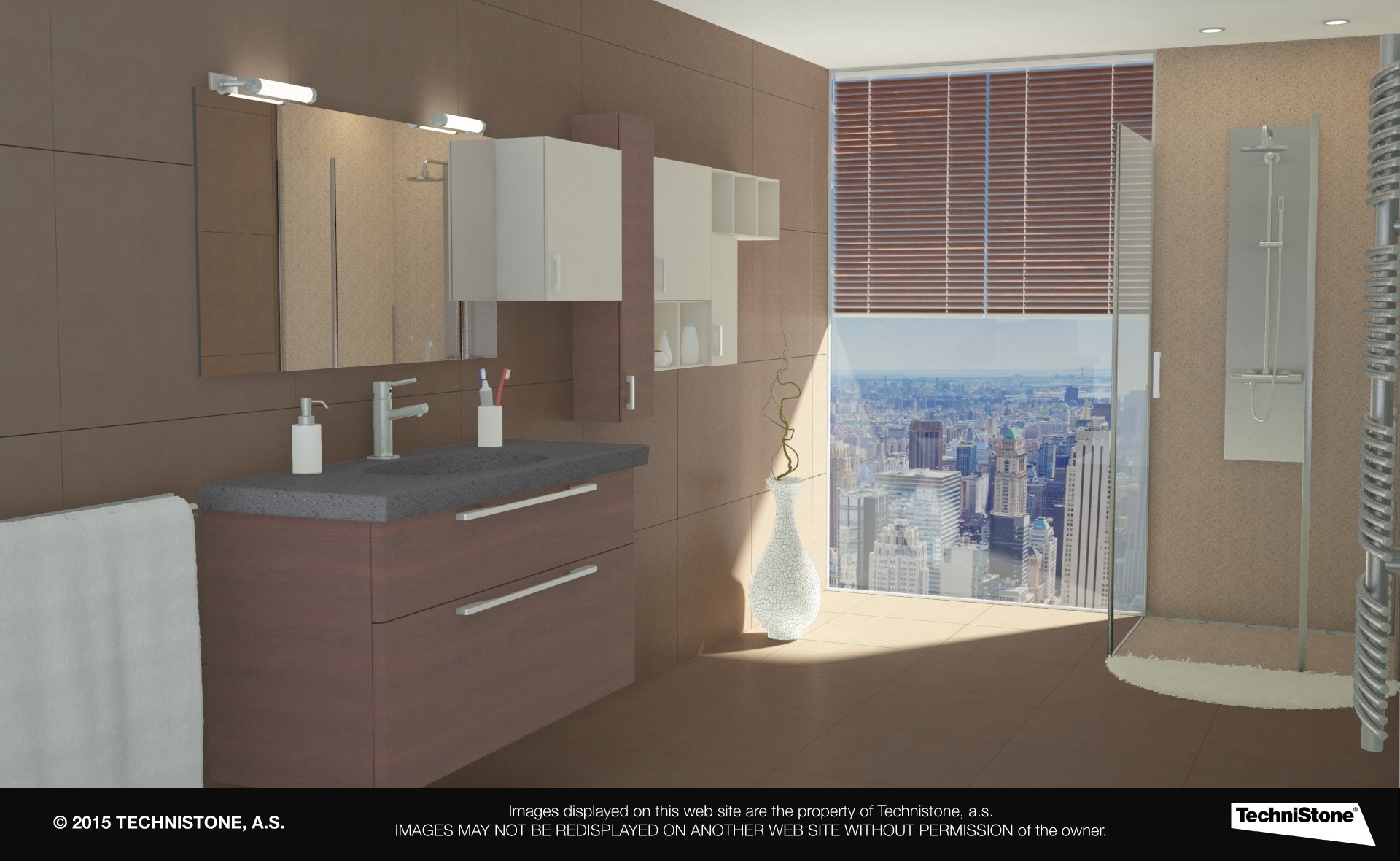 Modern bathroom
