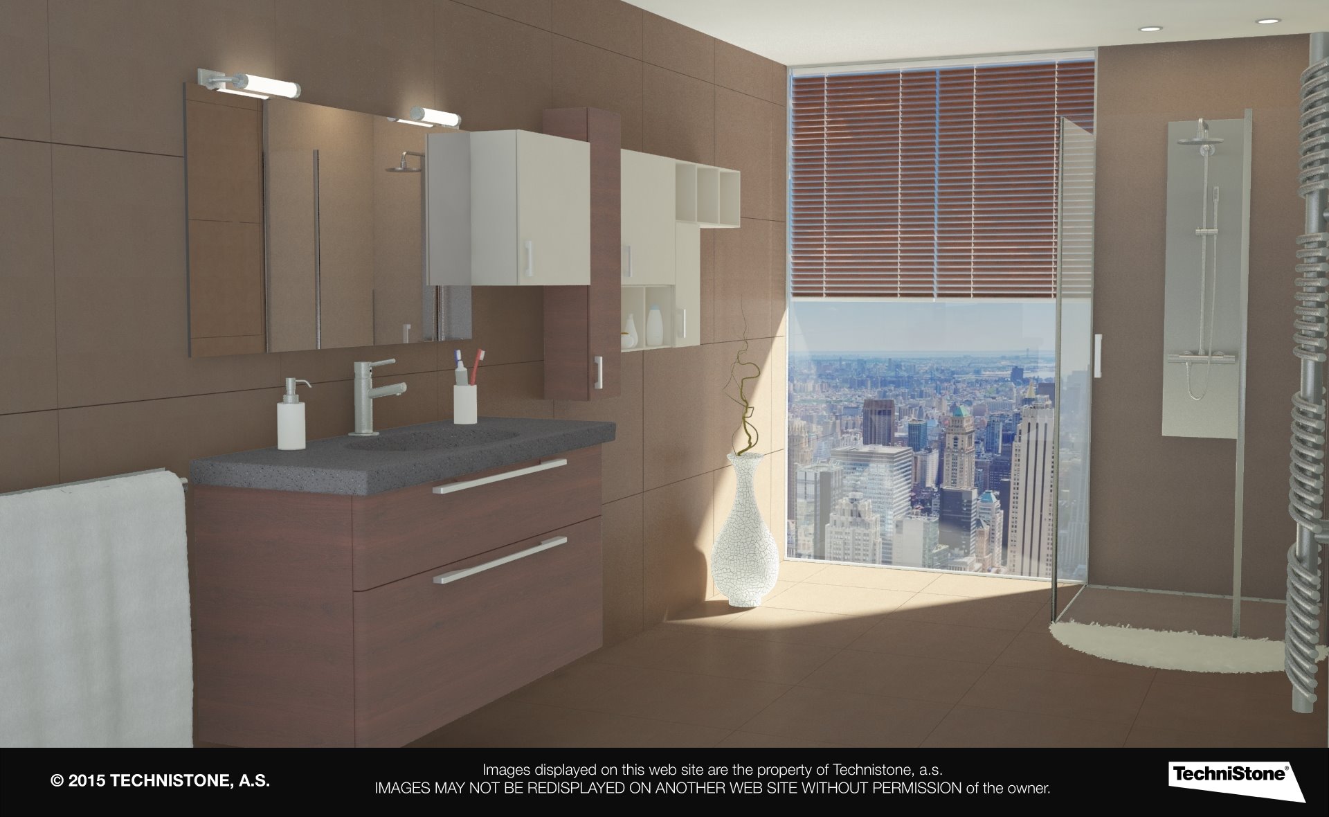Modern bathroom