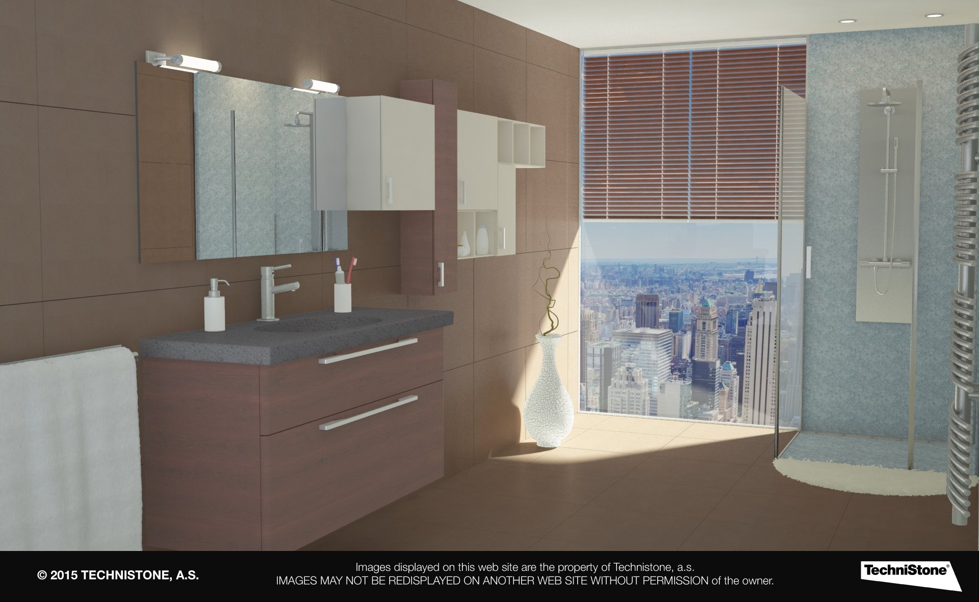 Modern bathroom