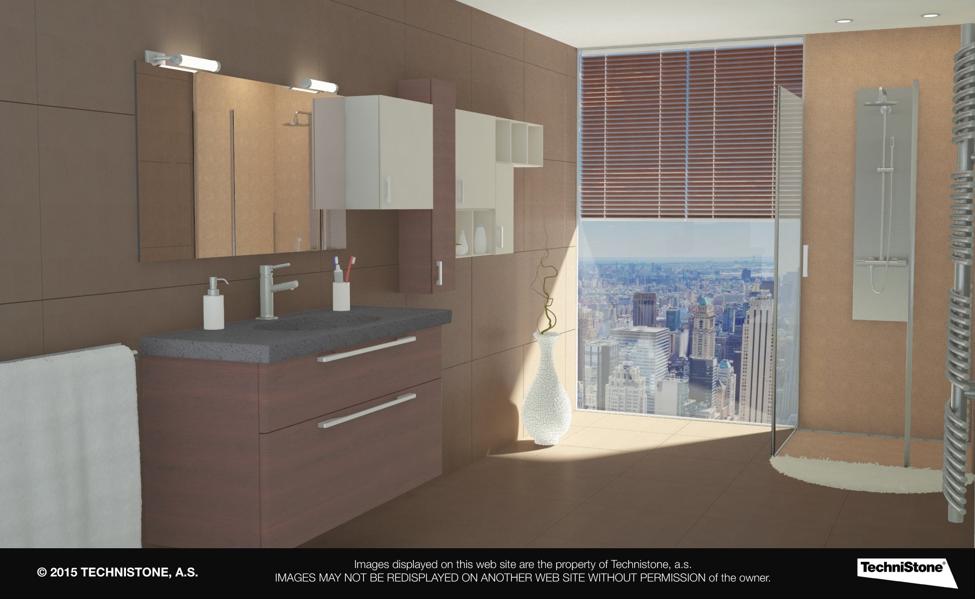 Modern bathroom