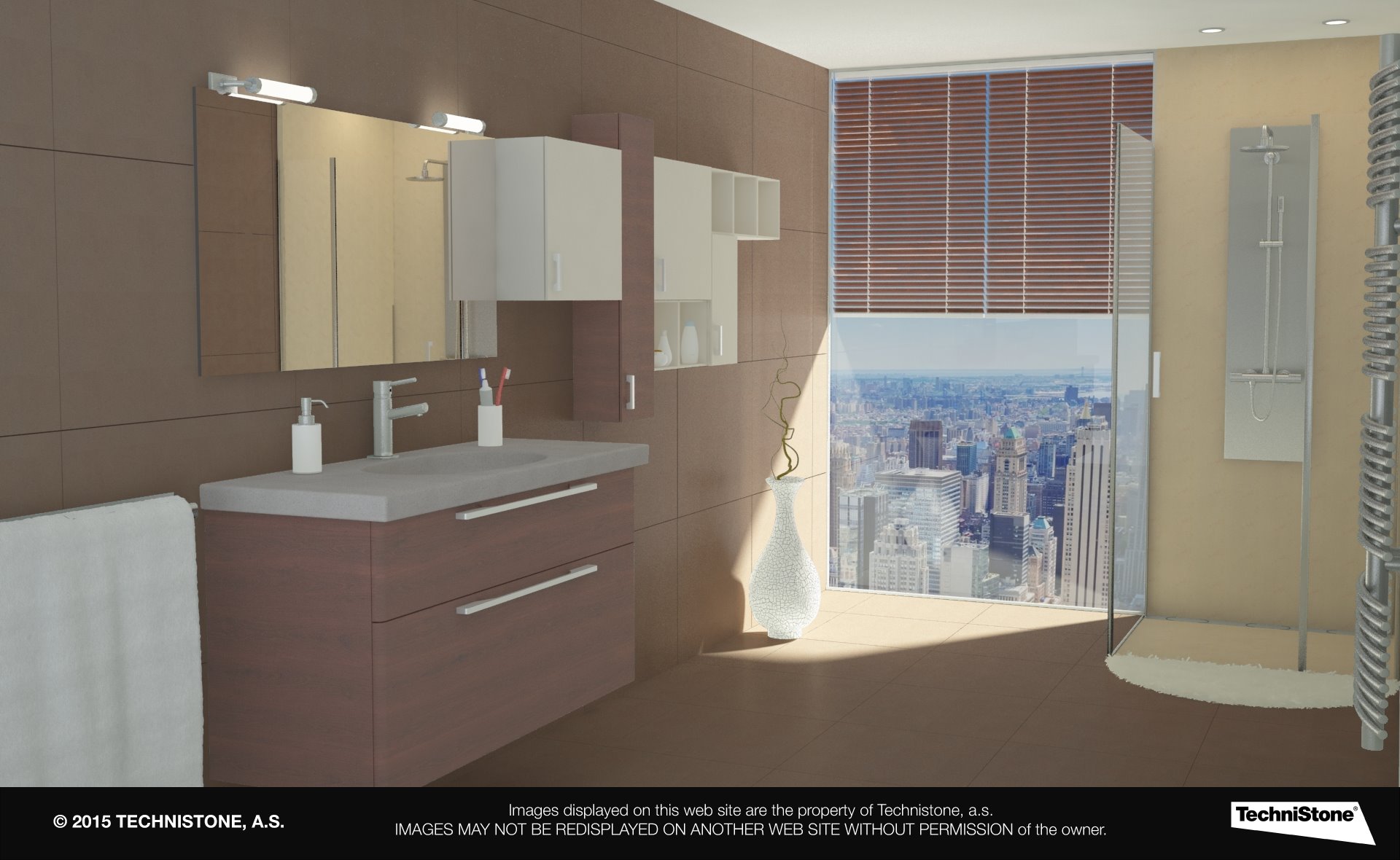 Modern bathroom
