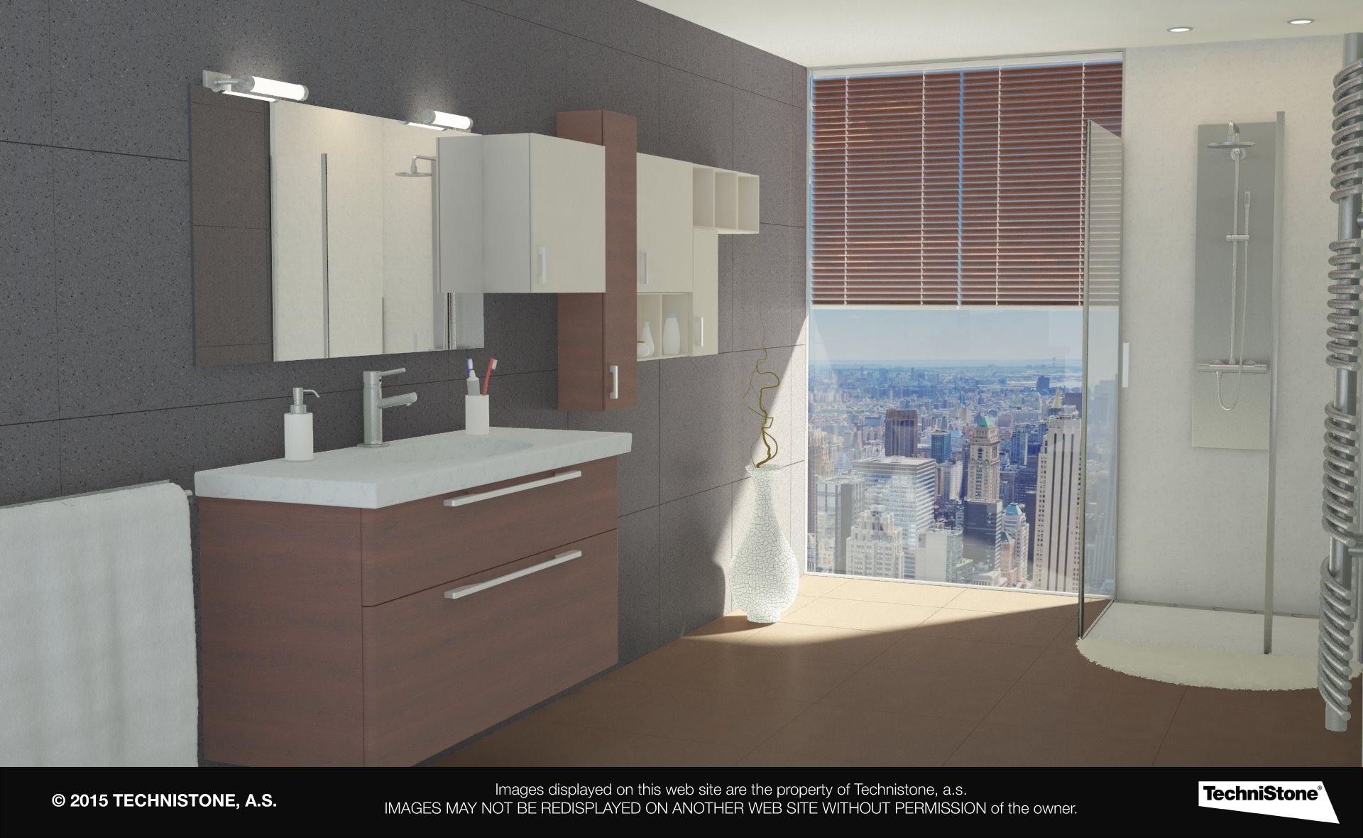 Modern bathroom