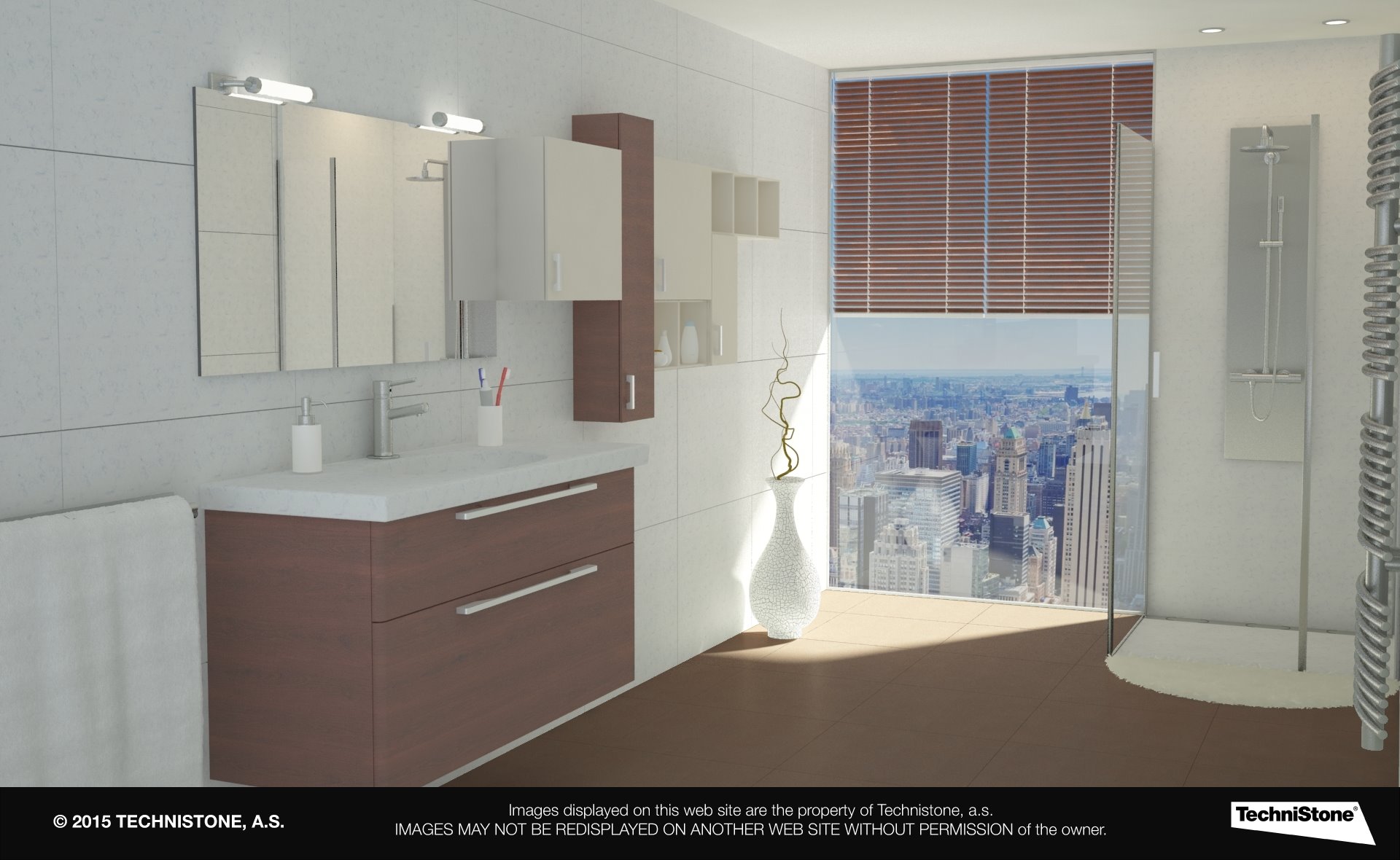 Modern bathroom