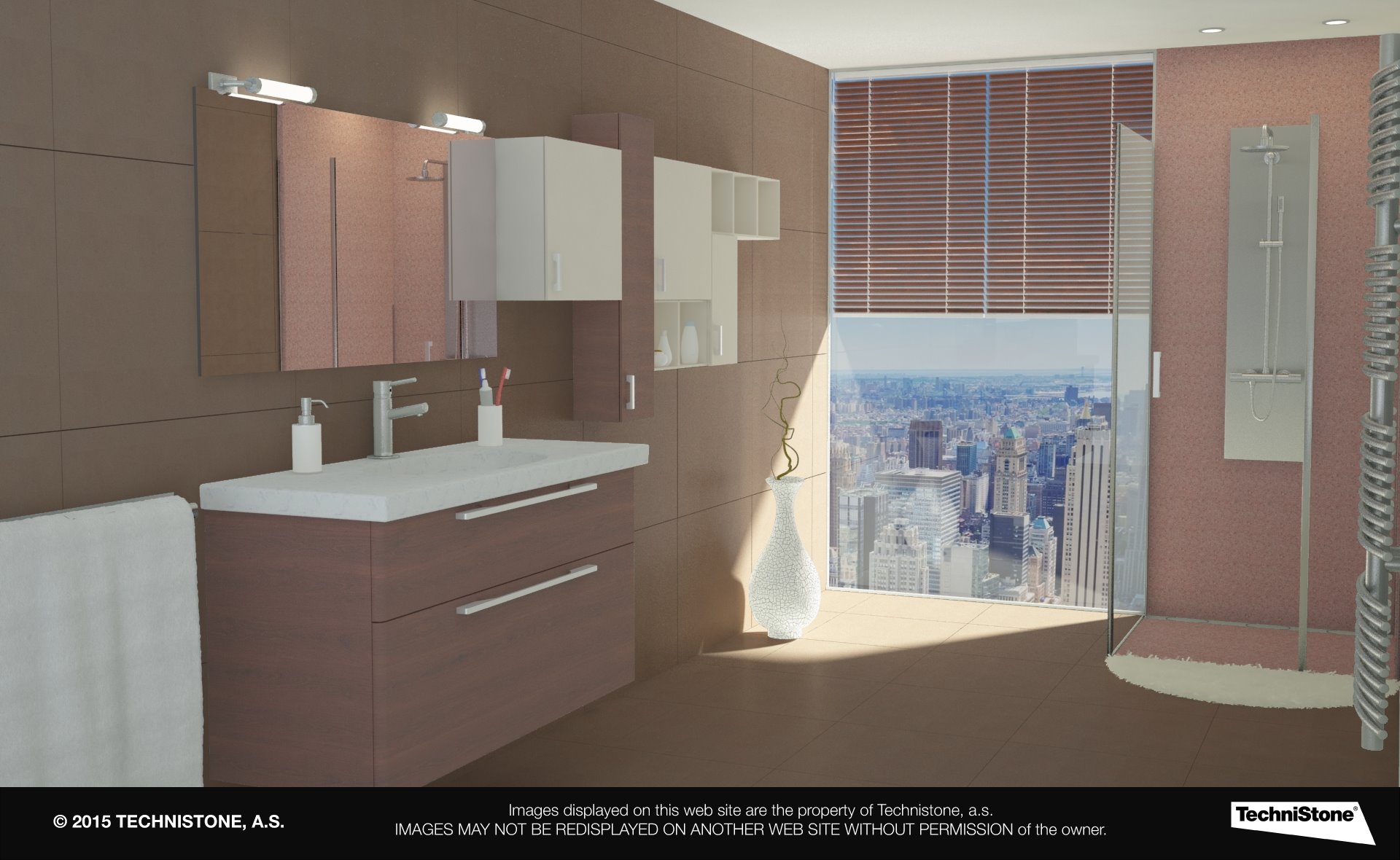 Modern bathroom