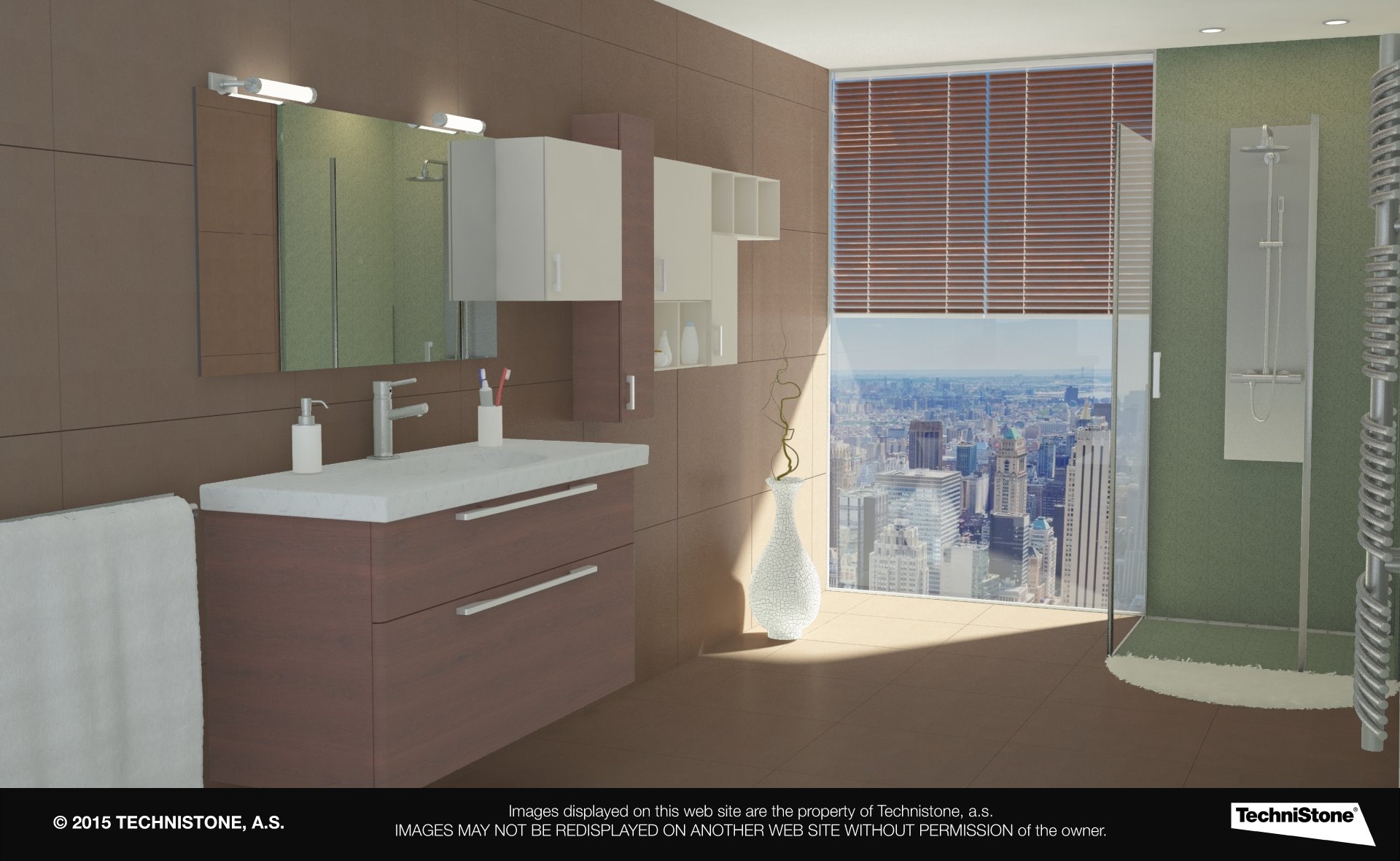 Modern bathroom