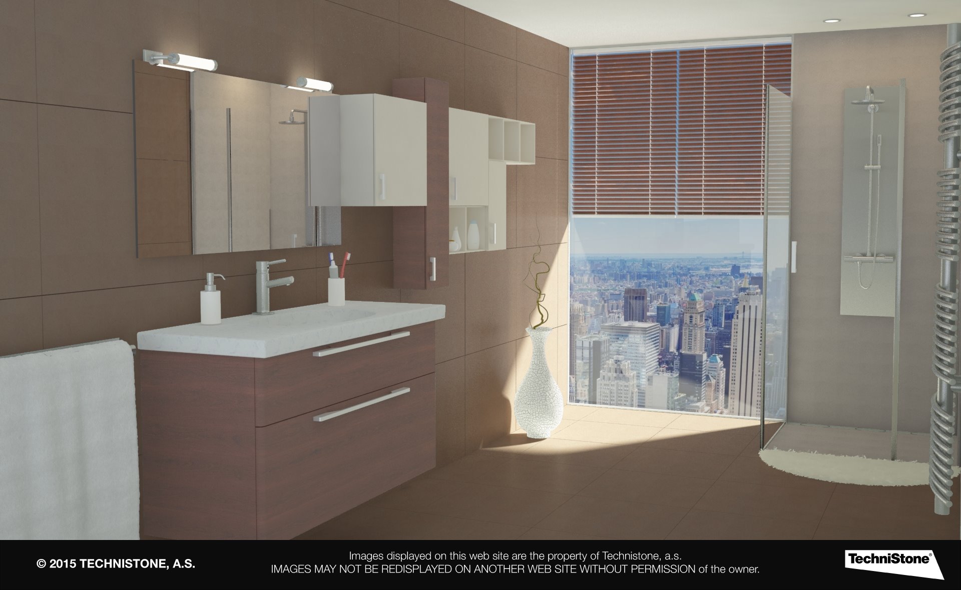 Modern bathroom