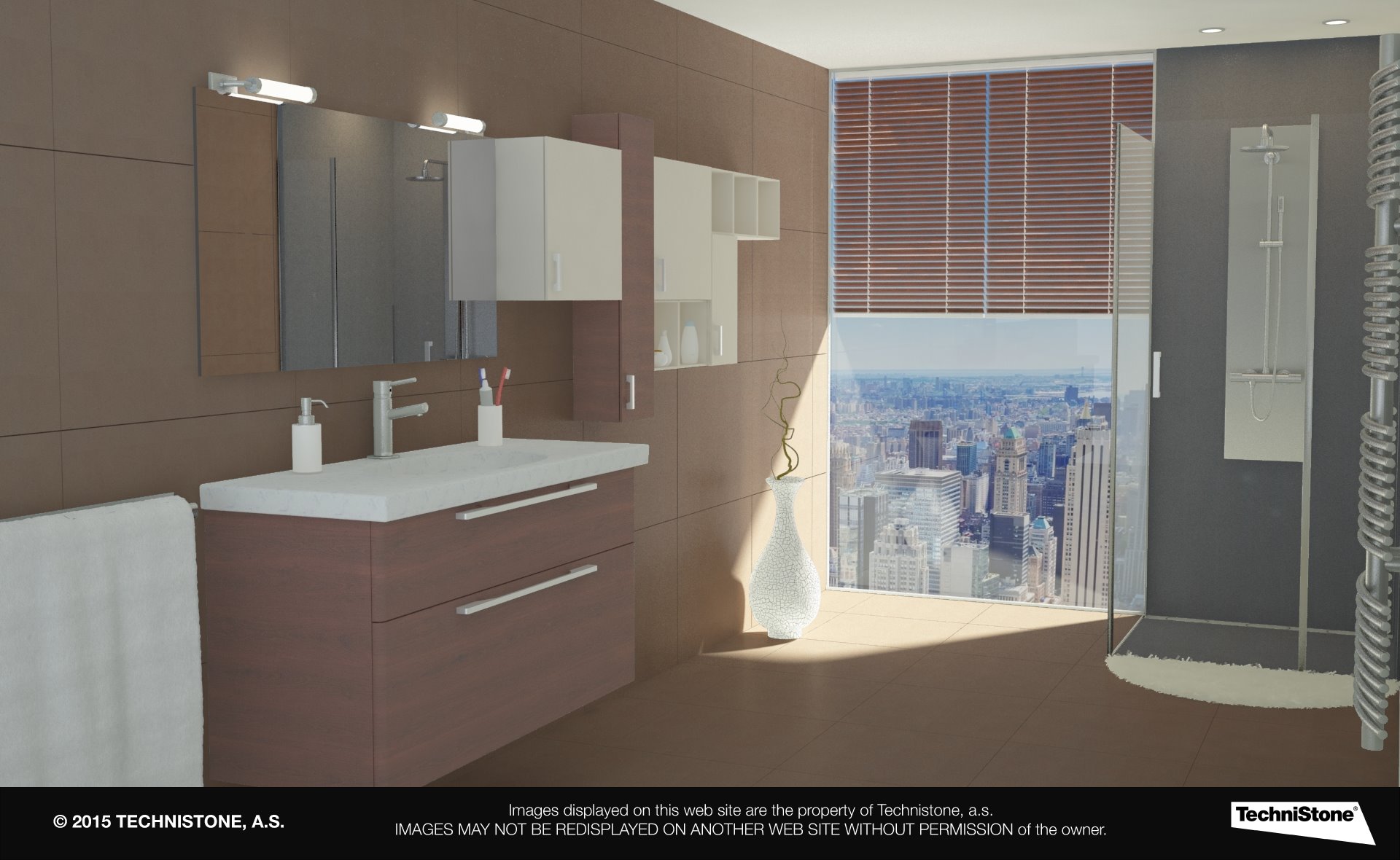 Modern bathroom