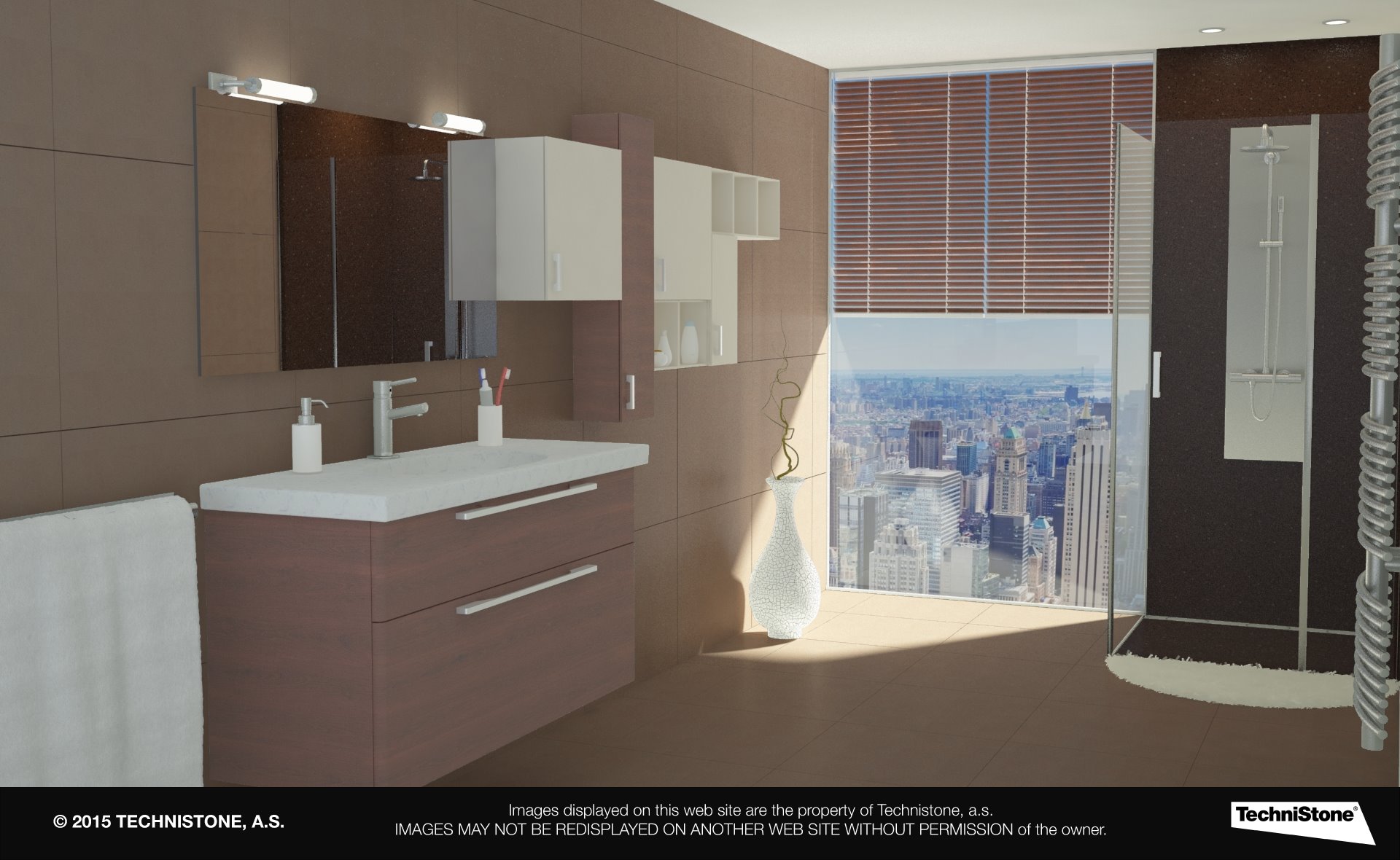 Modern bathroom