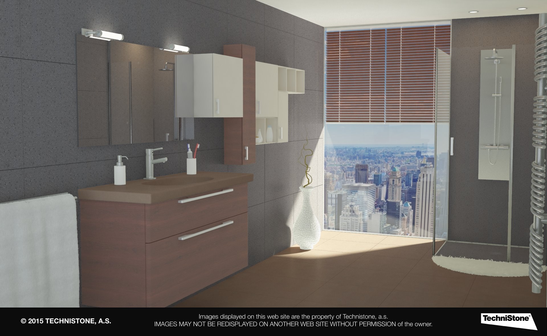 Modern bathroom