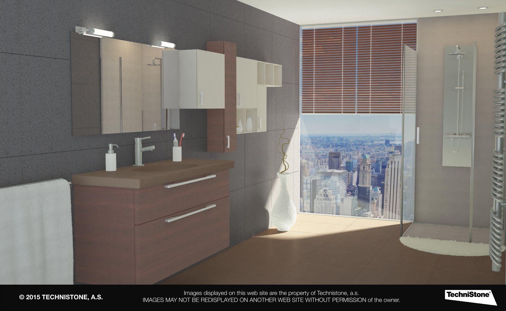 Modern bathroom