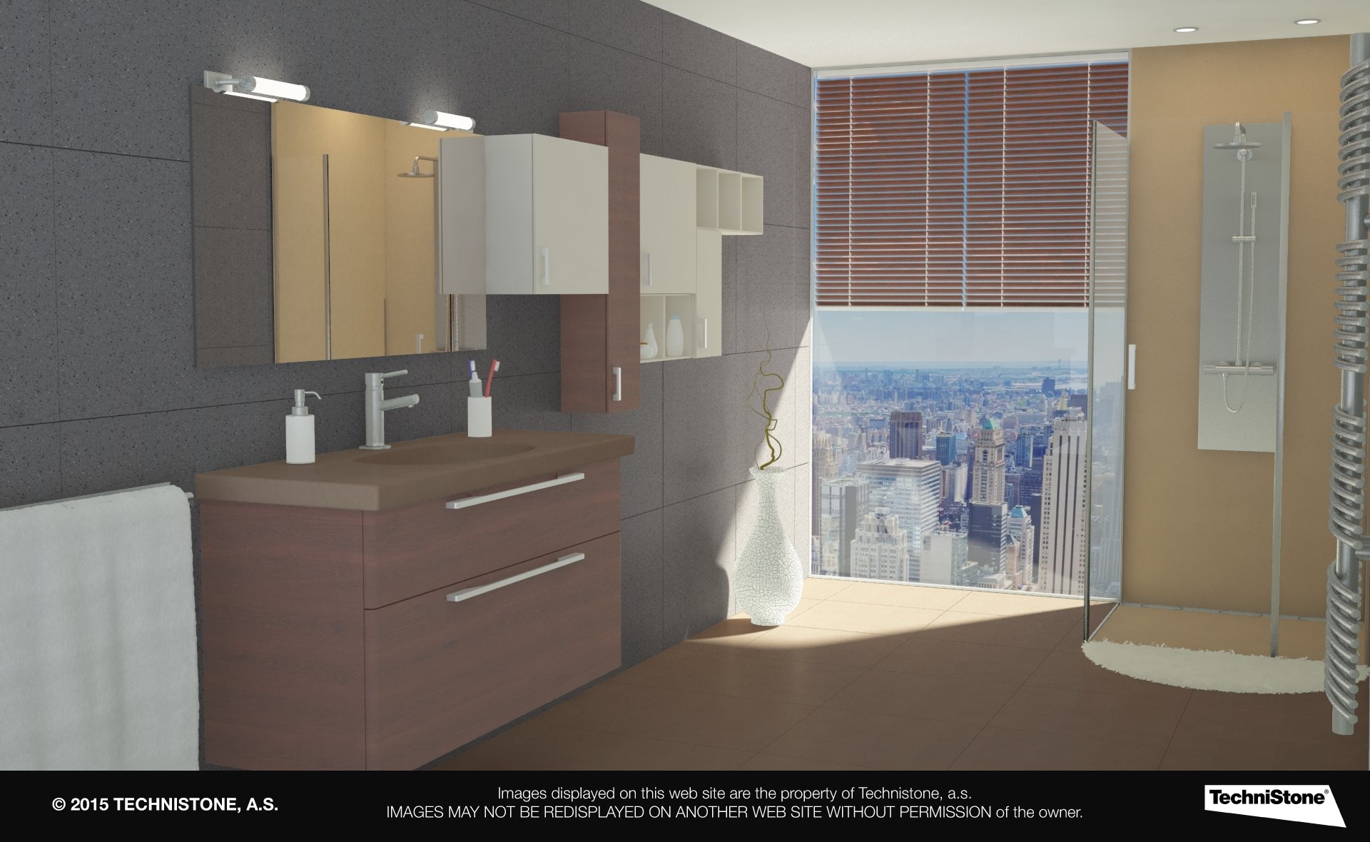 Modern bathroom