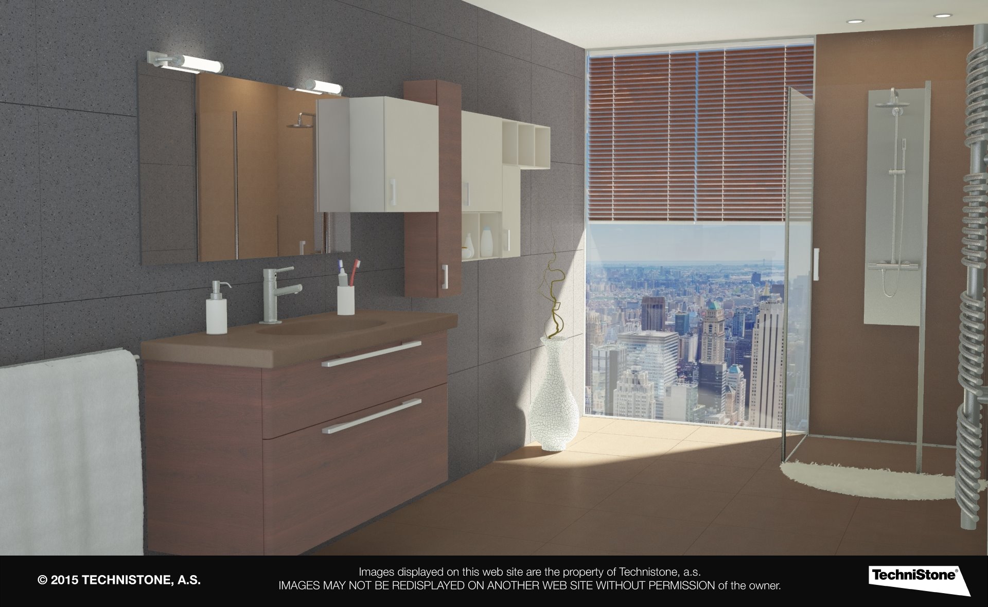 Modern bathroom