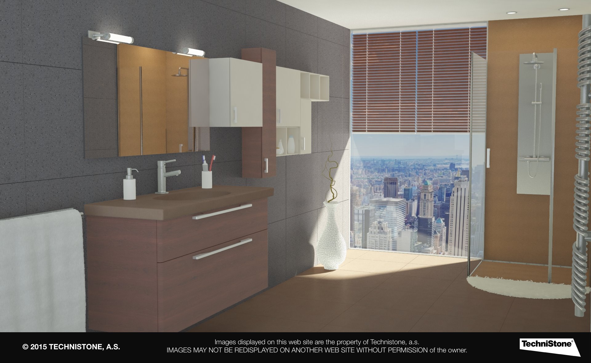 Modern bathroom