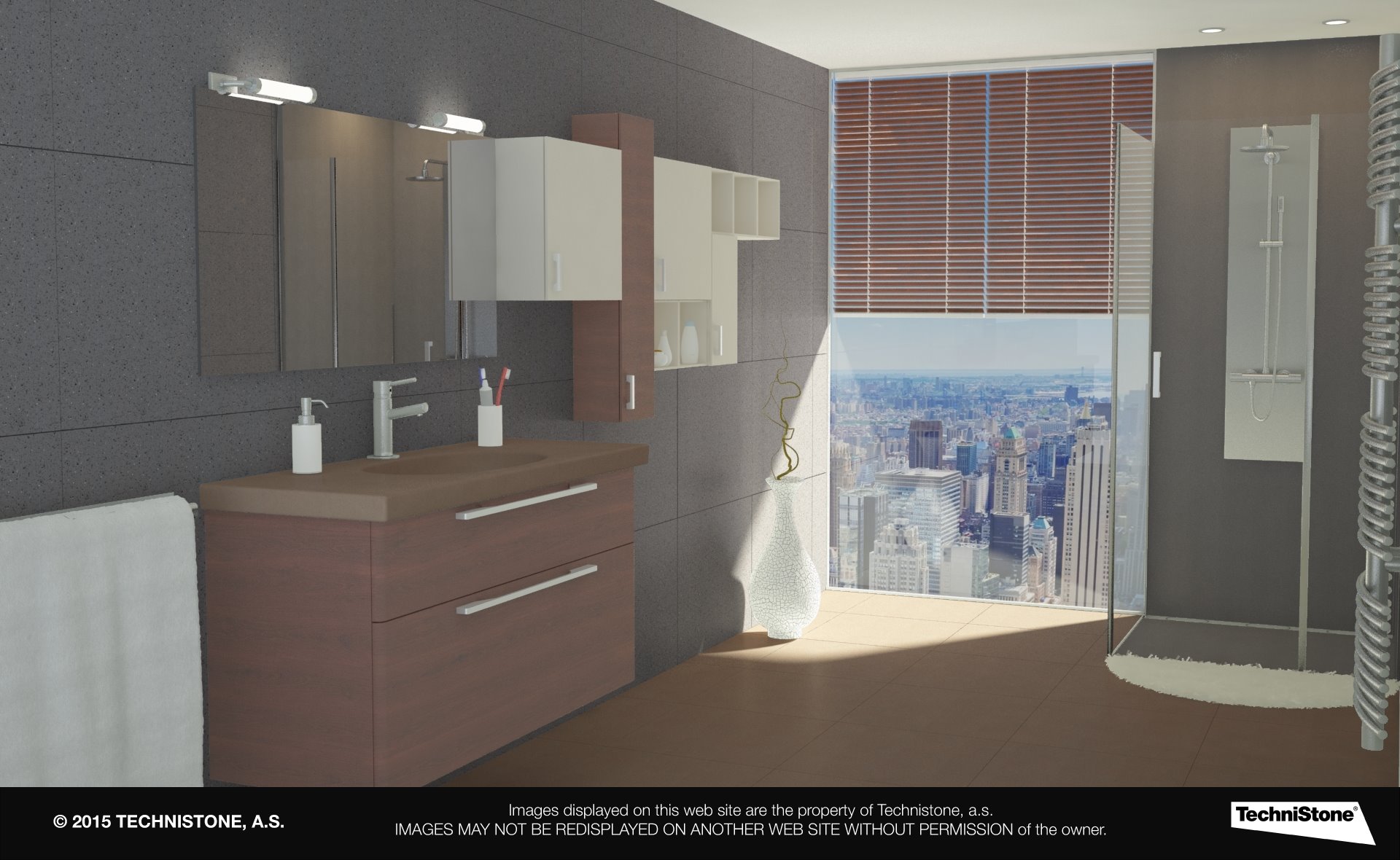 Modern bathroom