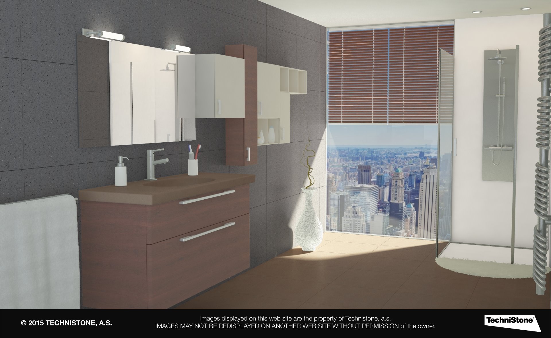 Modern bathroom