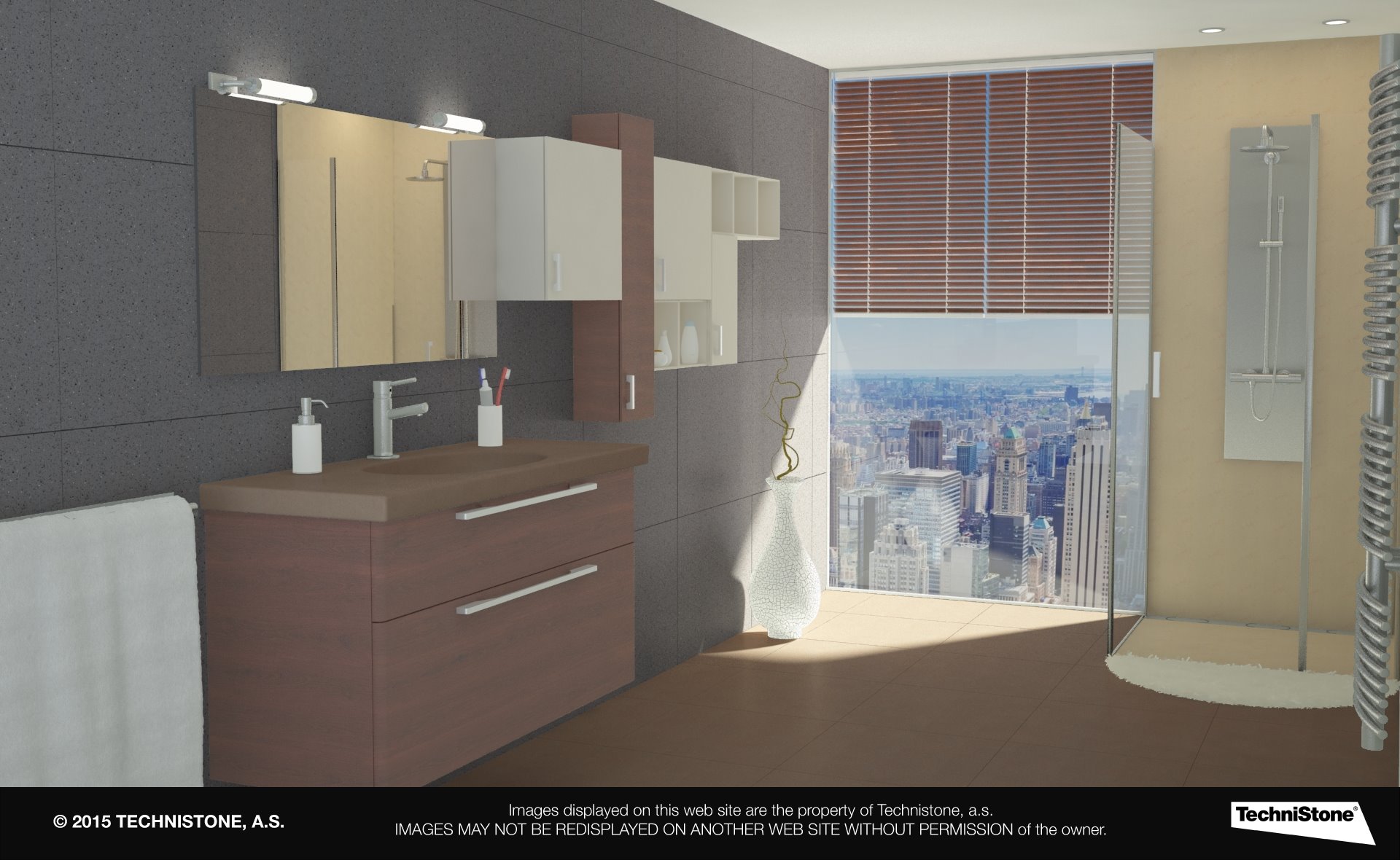 Modern bathroom