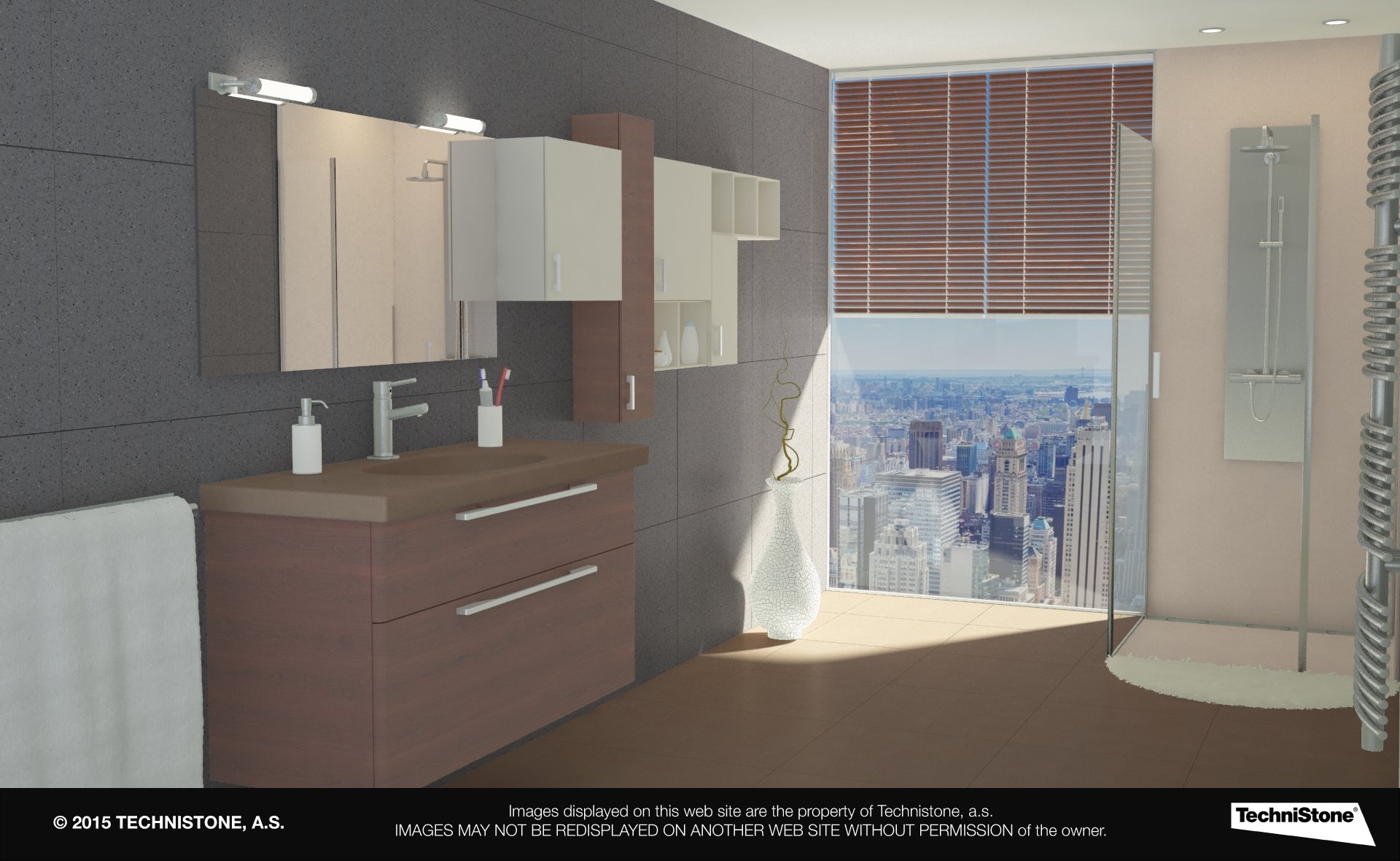 Modern bathroom
