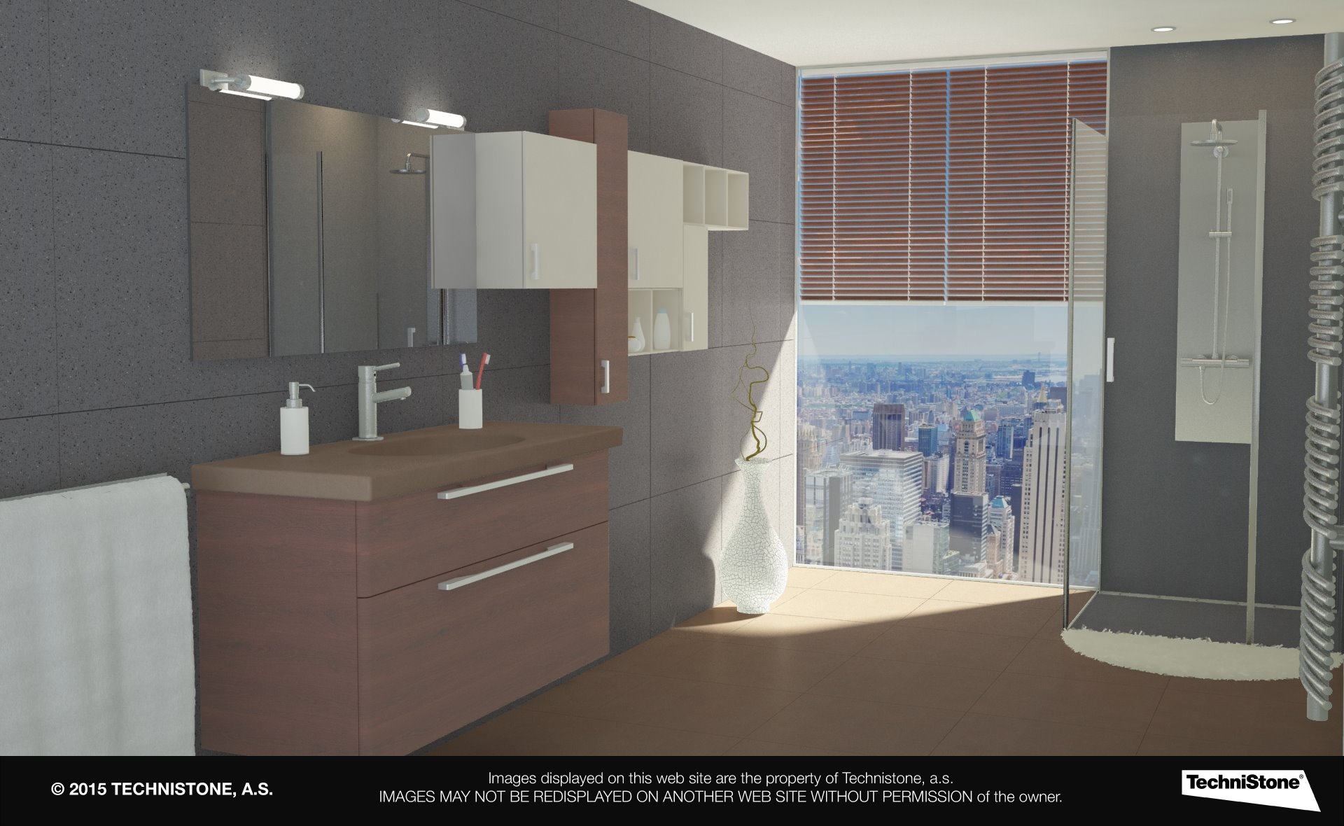 Modern bathroom