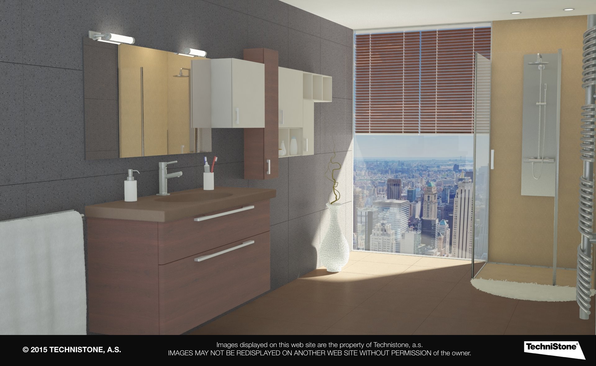 Modern bathroom