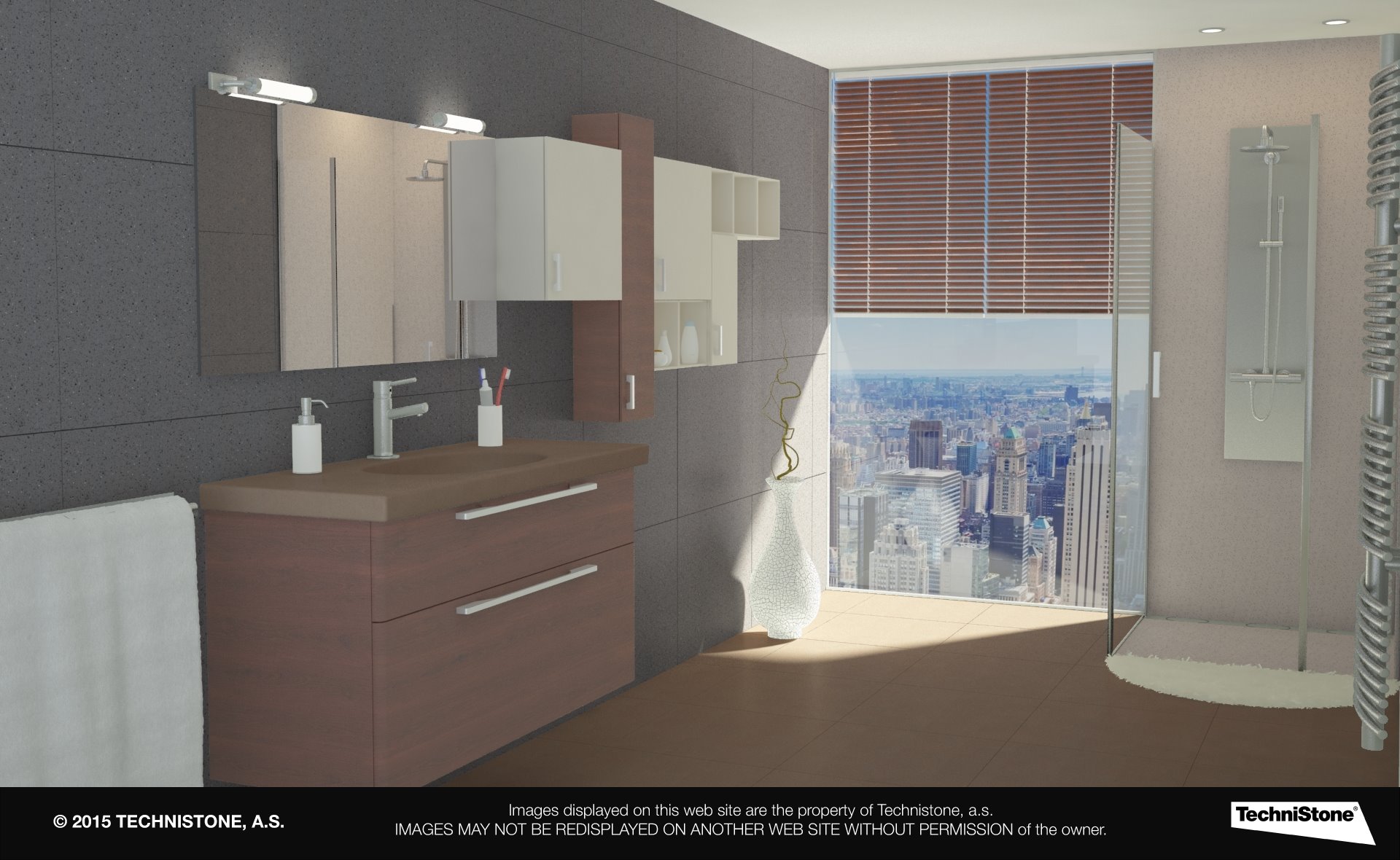 Modern bathroom