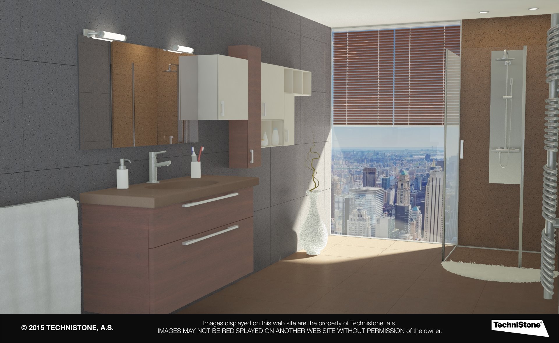 Modern bathroom