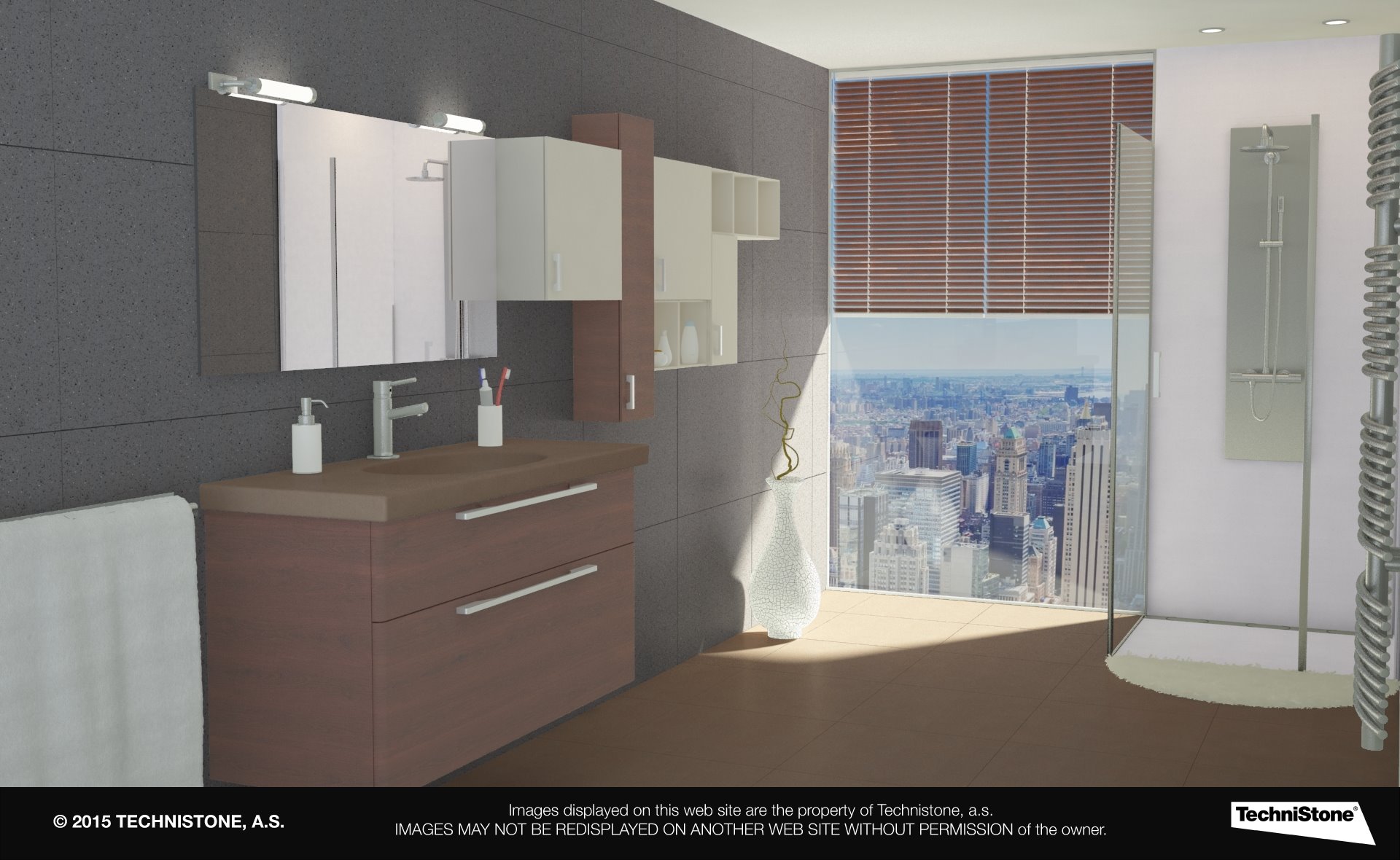 Modern bathroom