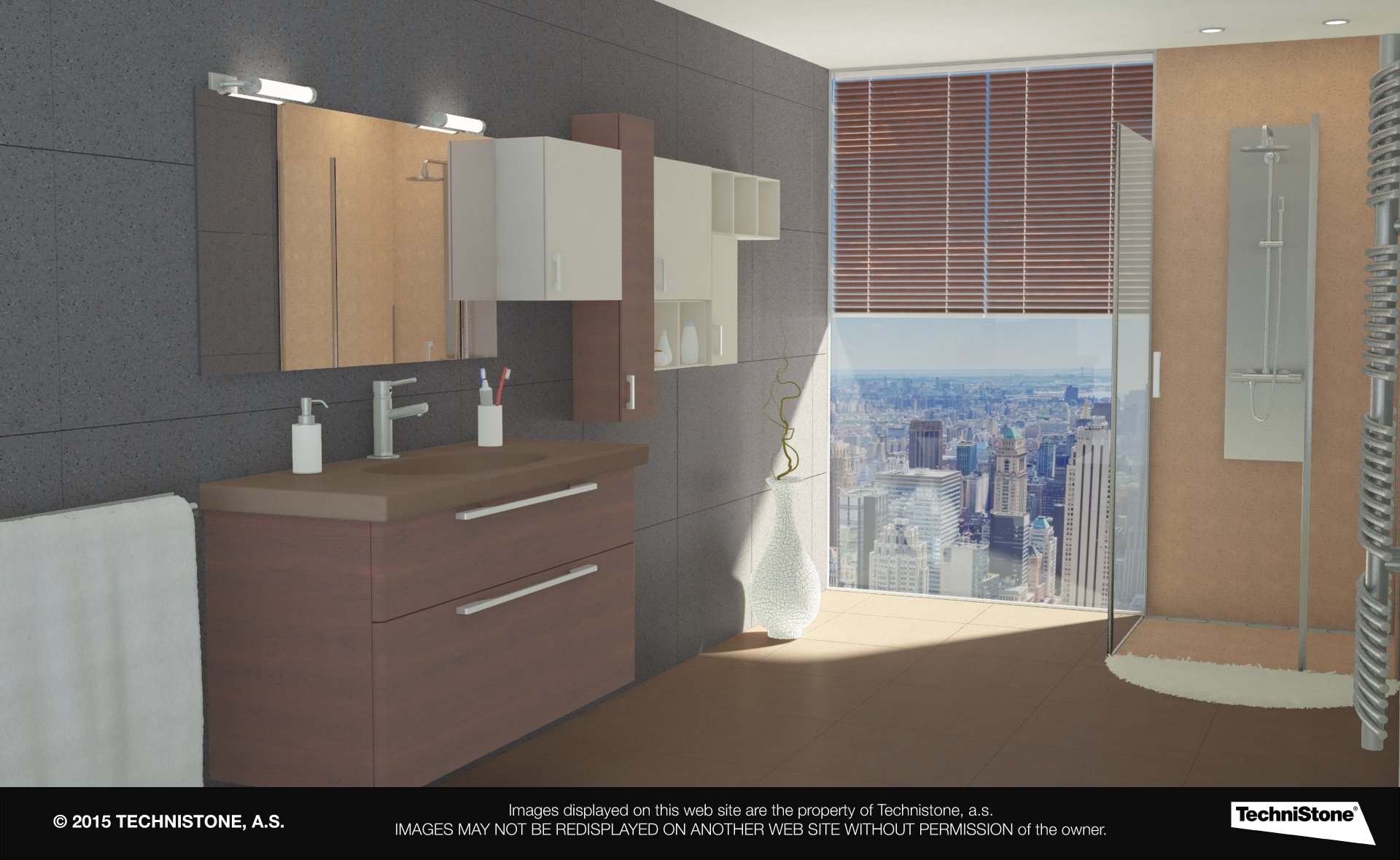 Modern bathroom