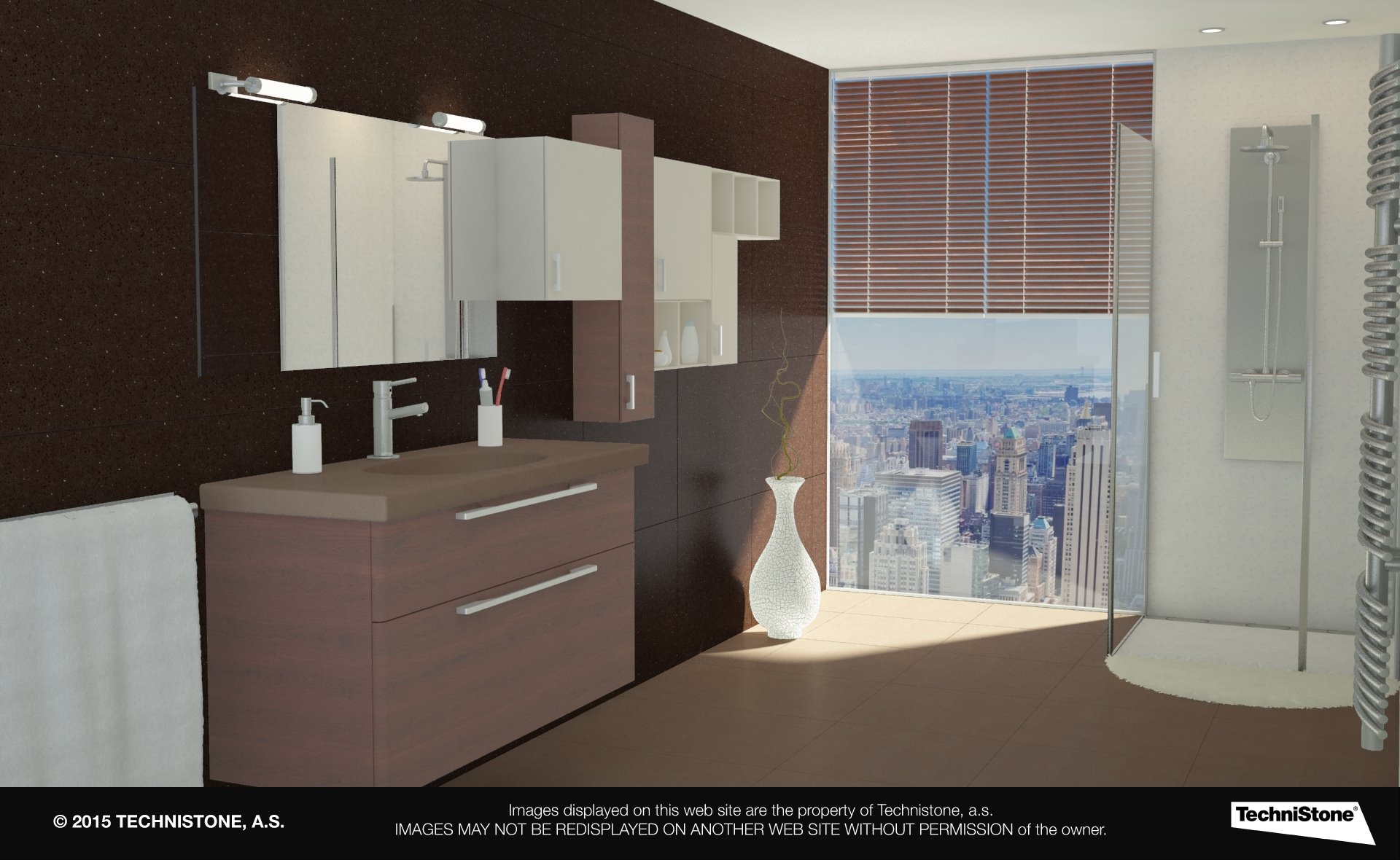Modern bathroom