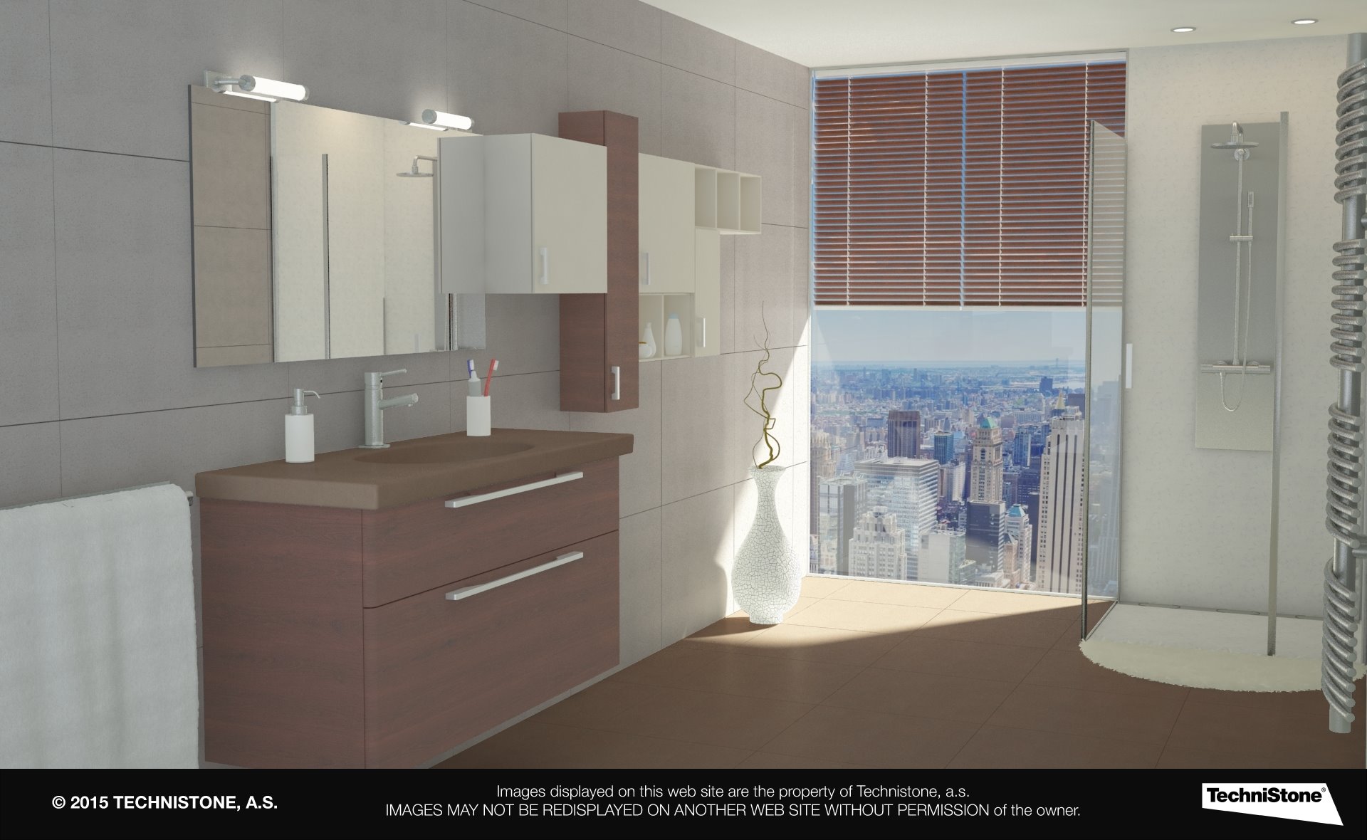 Modern bathroom