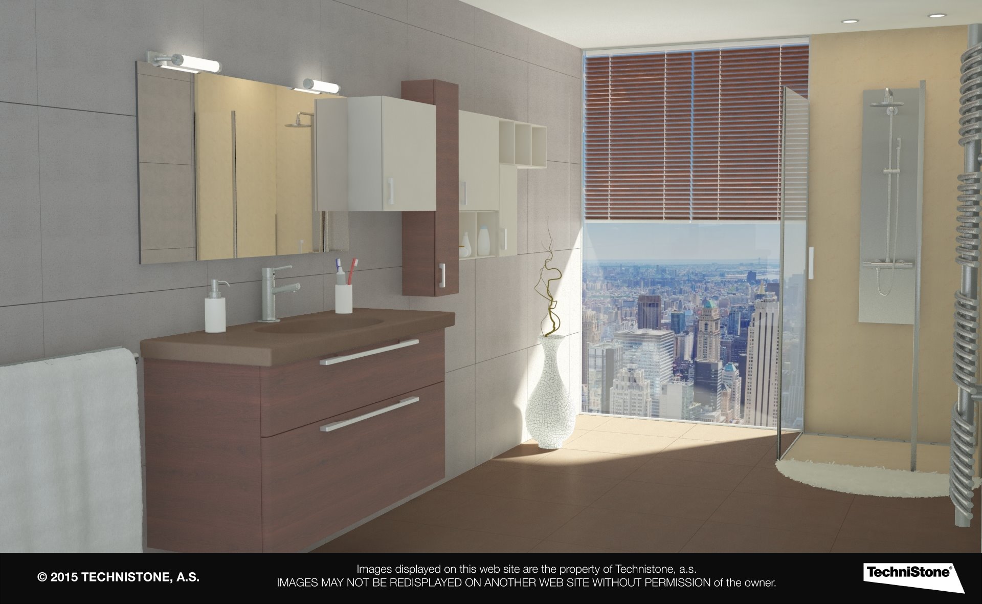 Modern bathroom