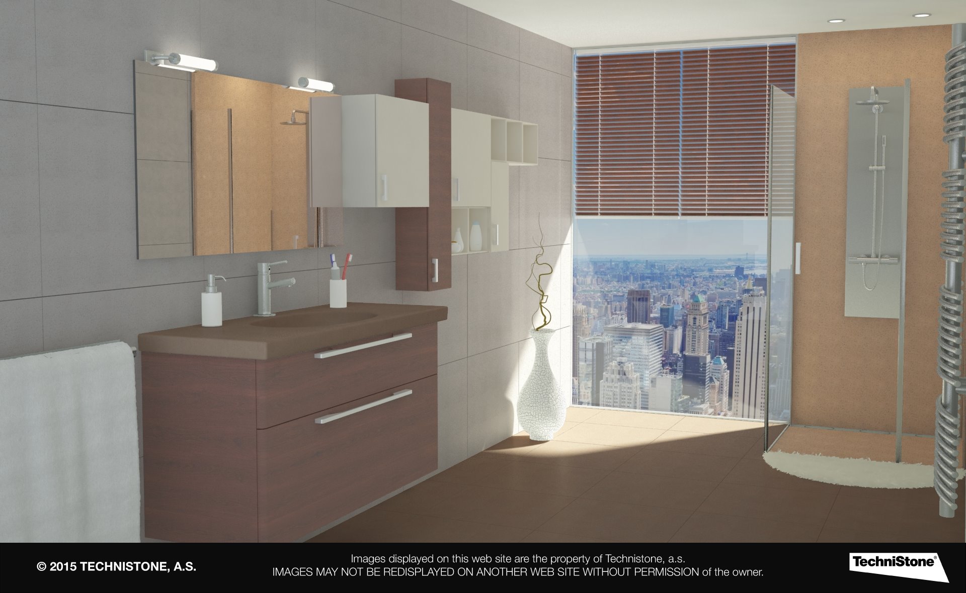 Modern bathroom