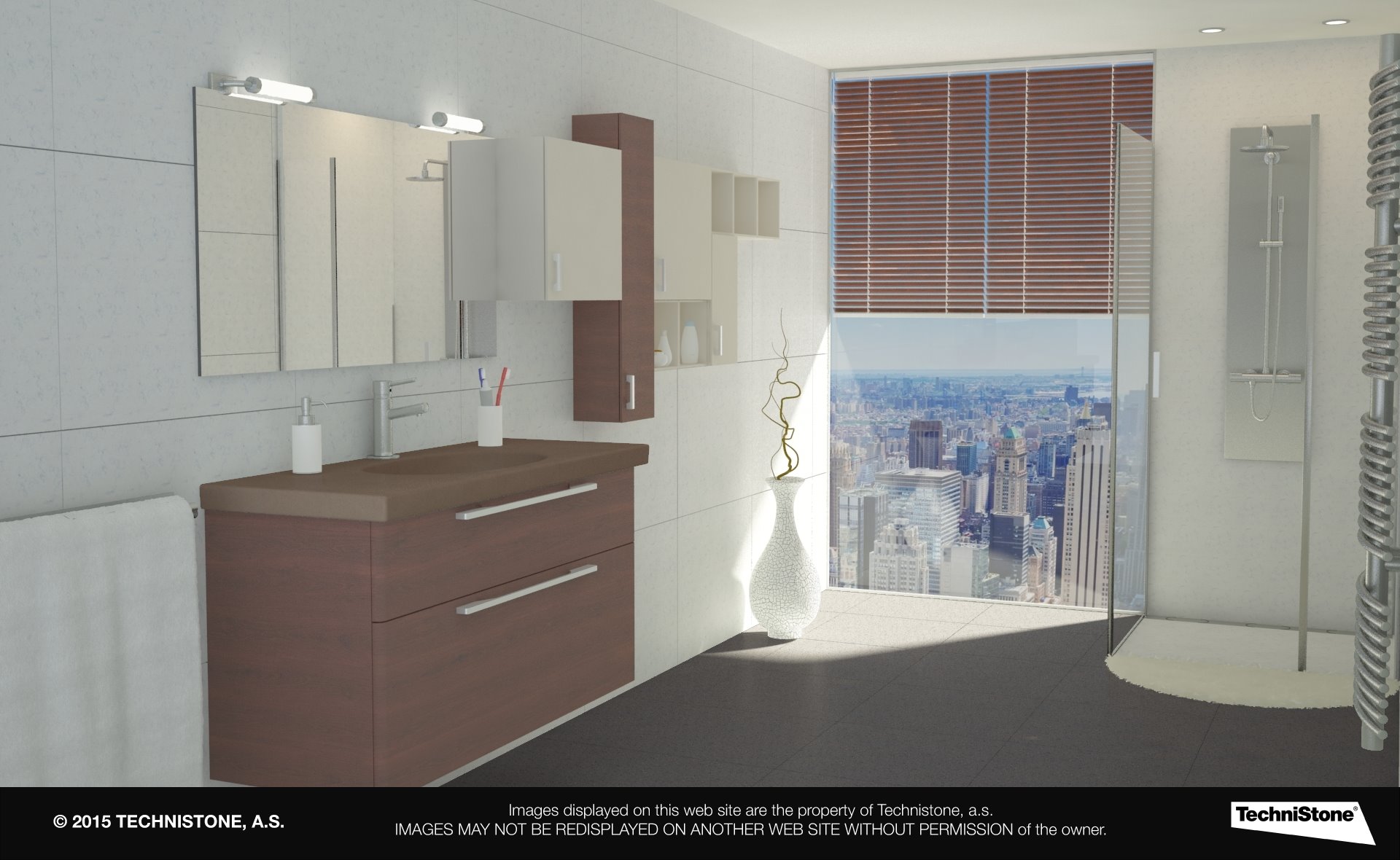 Modern bathroom