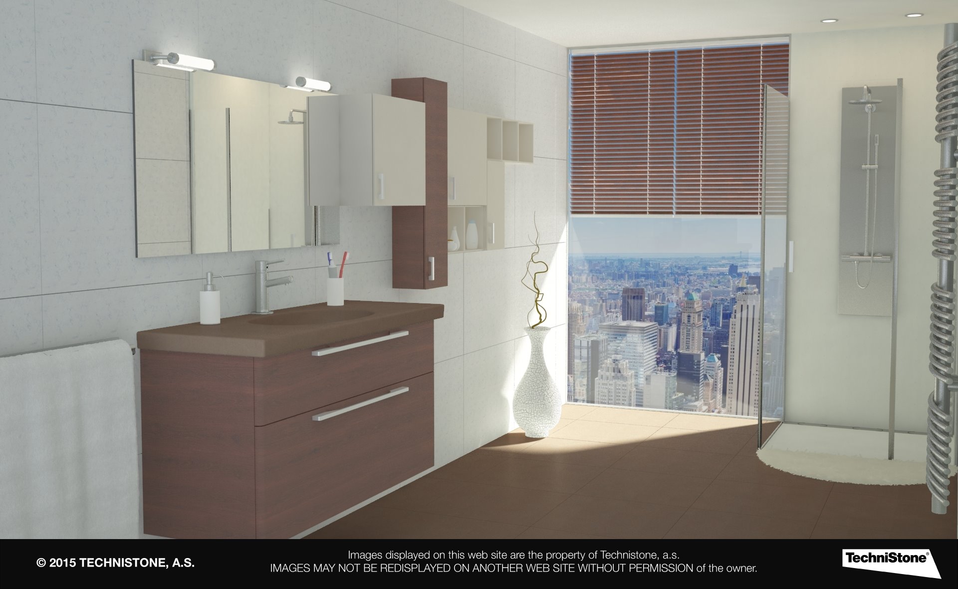 Modern bathroom