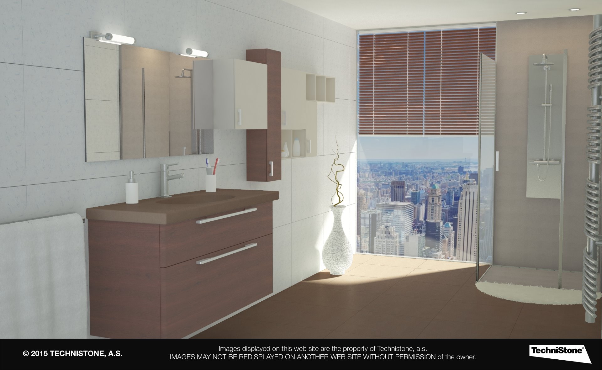 Modern bathroom