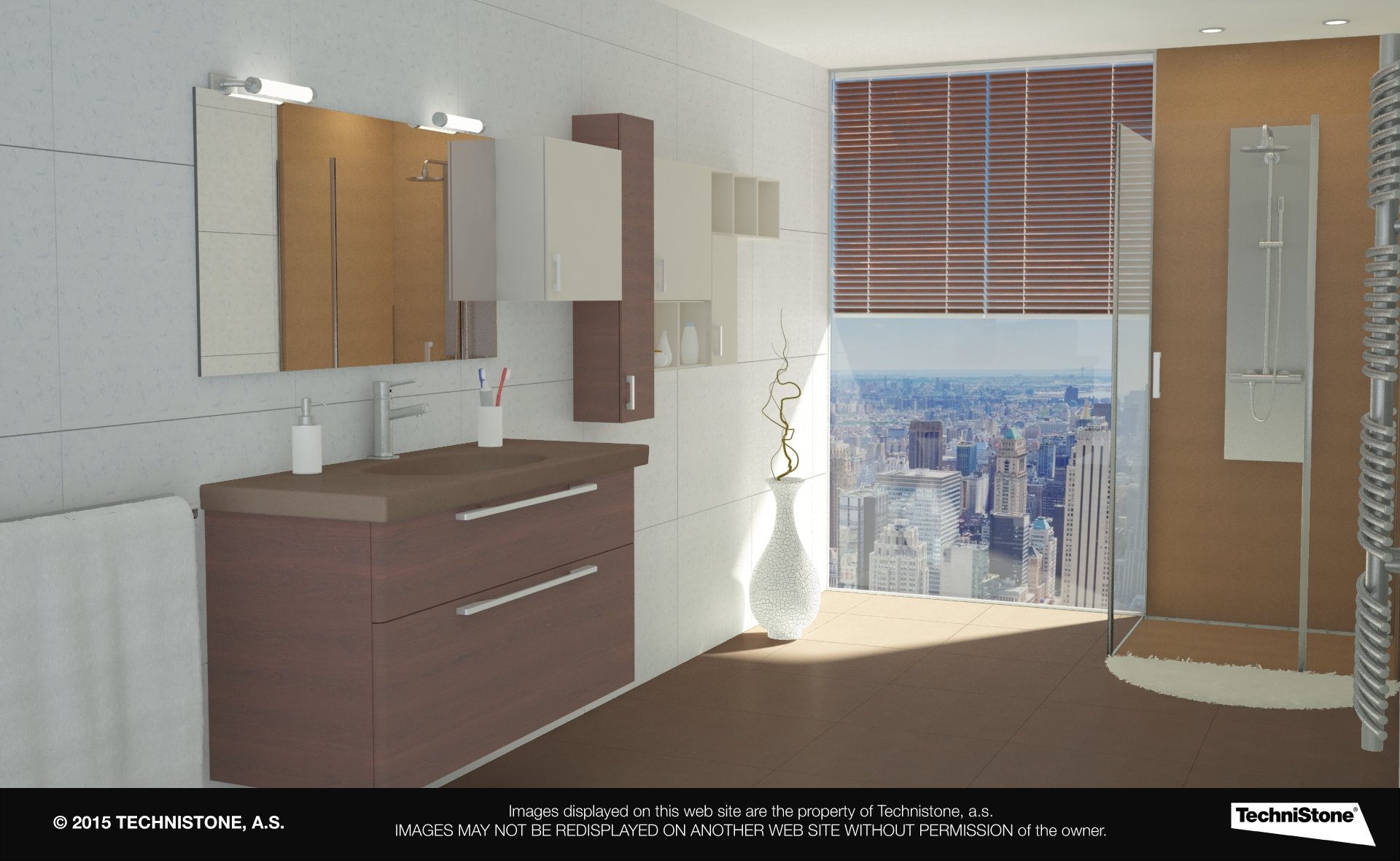 Modern bathroom