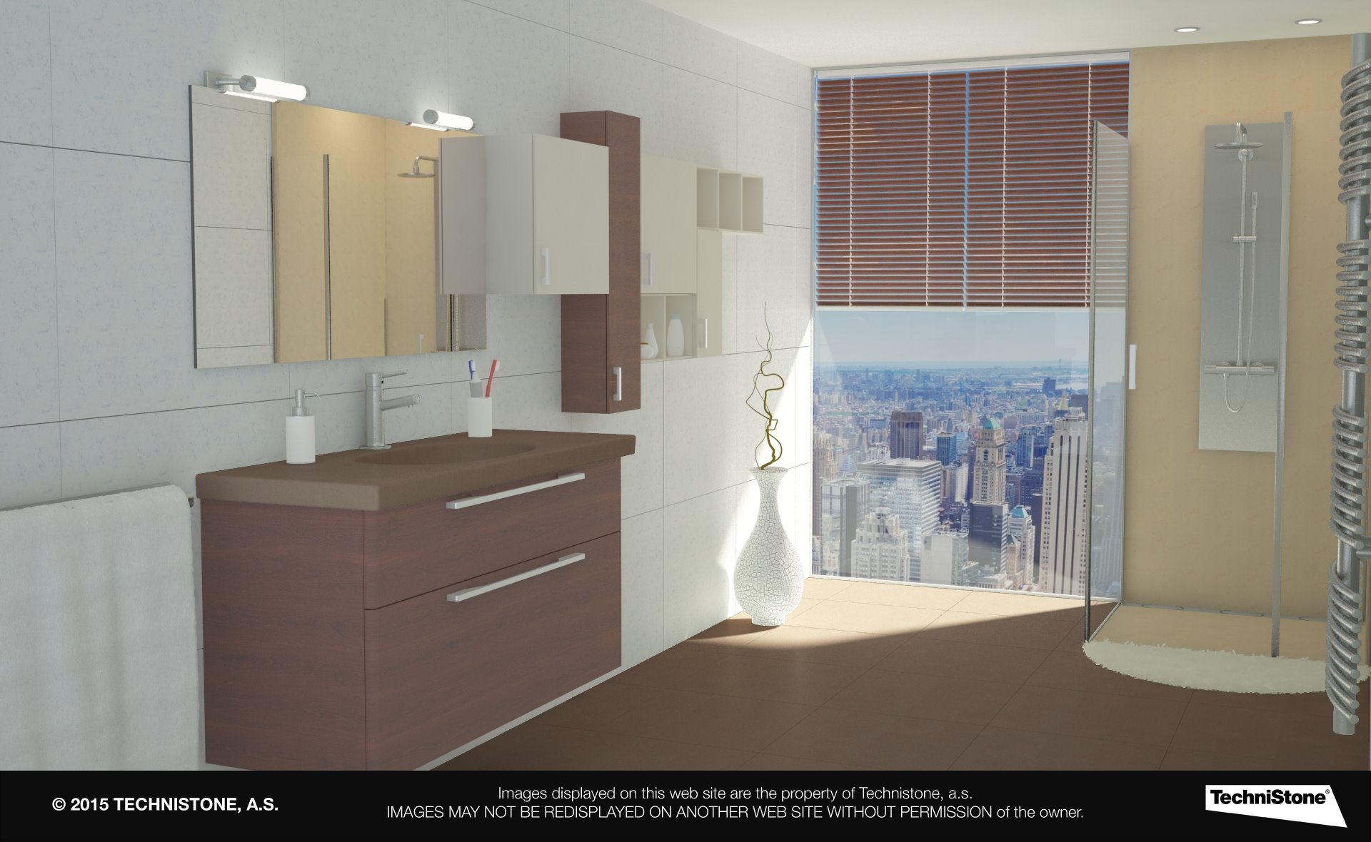 Modern bathroom