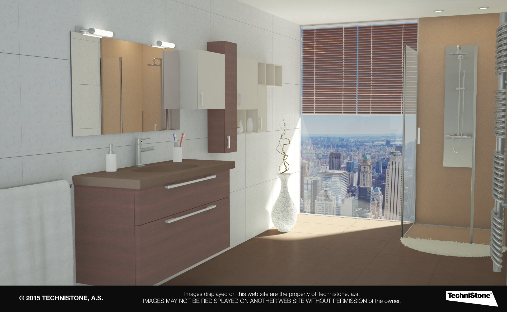 Modern bathroom