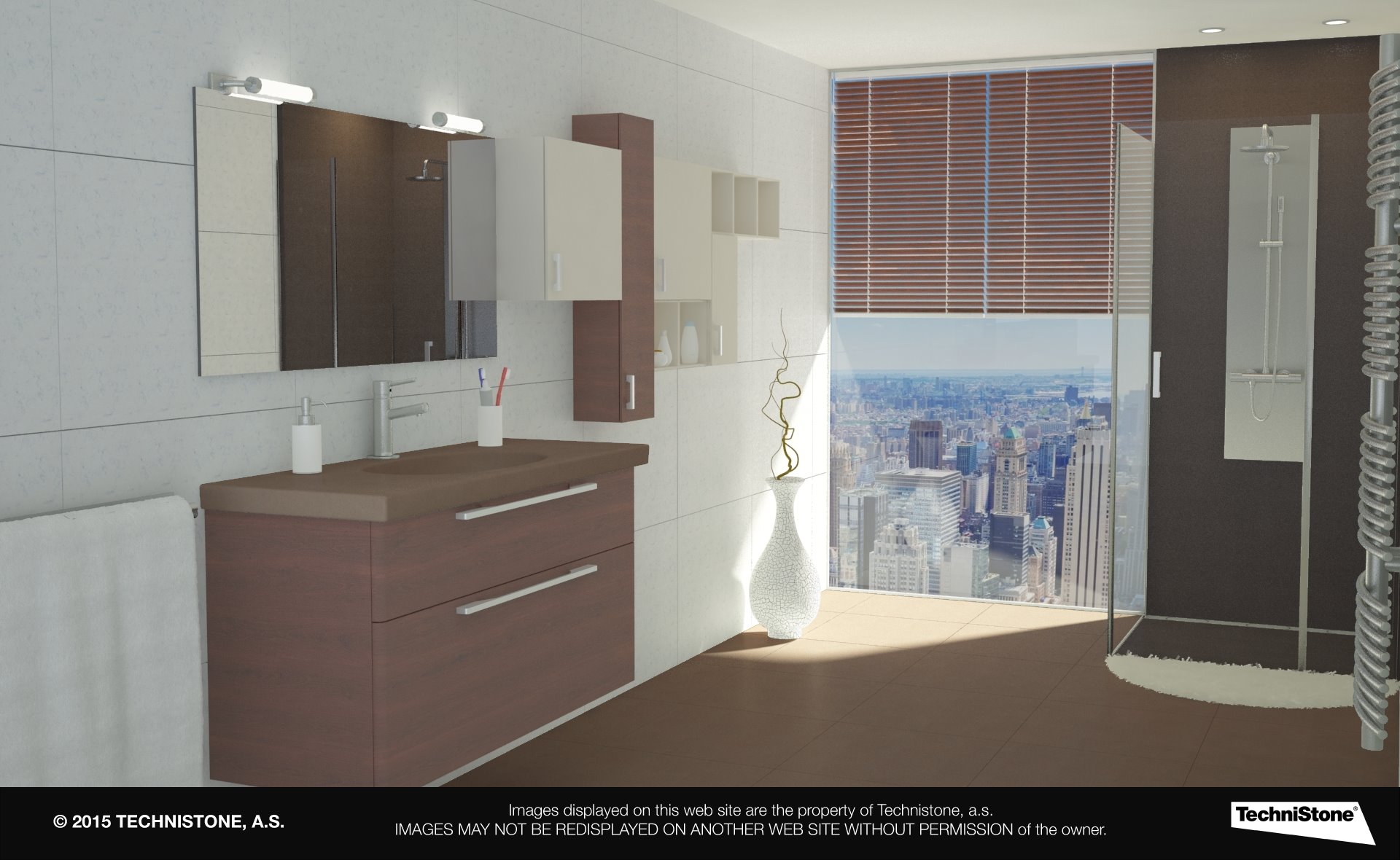 Modern bathroom