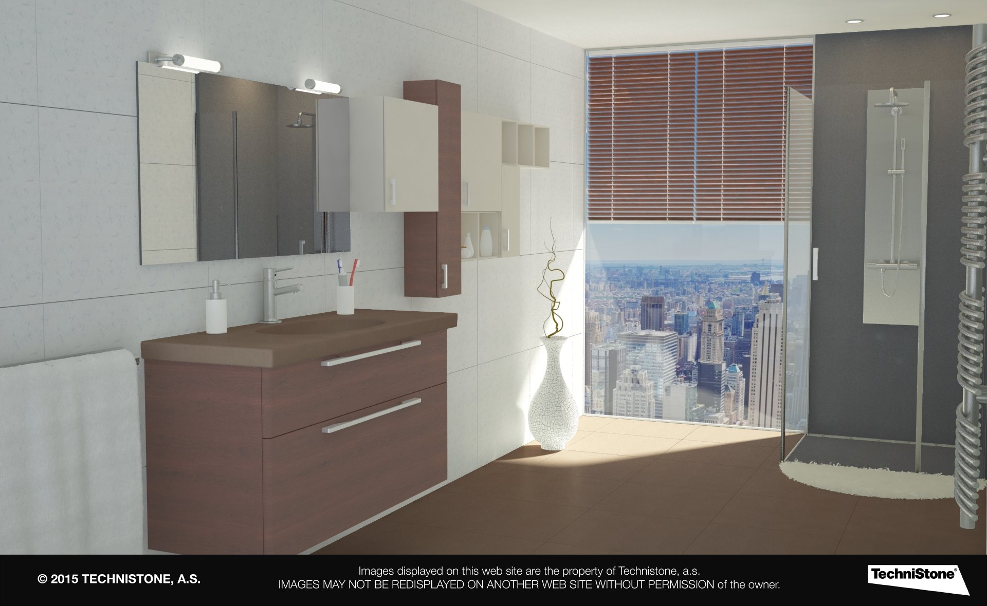 Modern bathroom