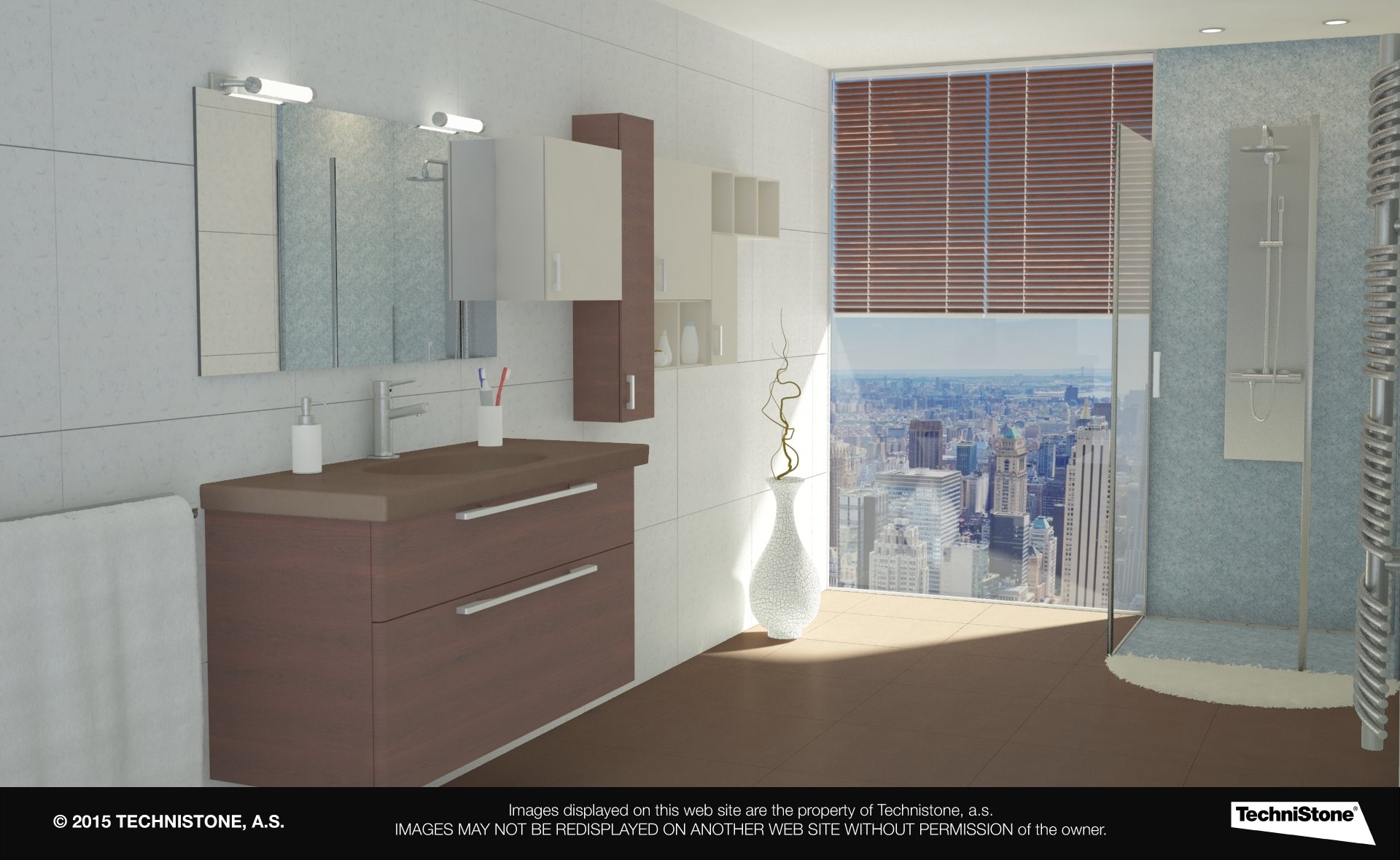 Modern bathroom