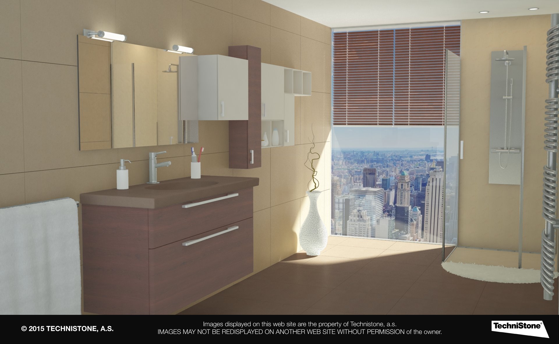 Modern bathroom